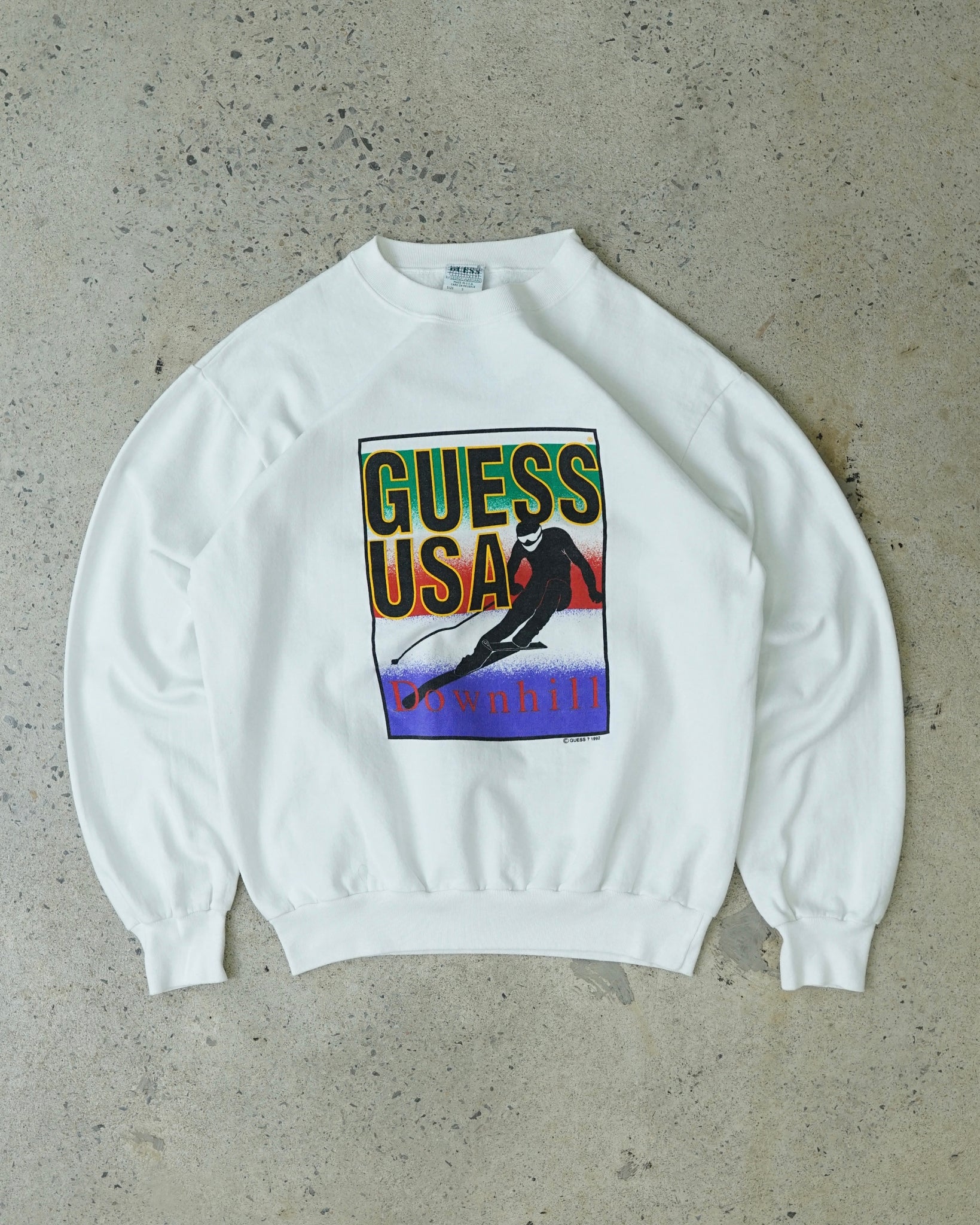 guess usa 1992 crewneck - small