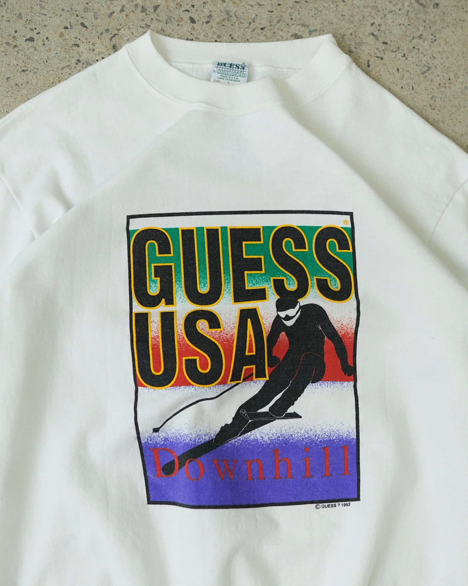 guess usa 1992 crewneck - small