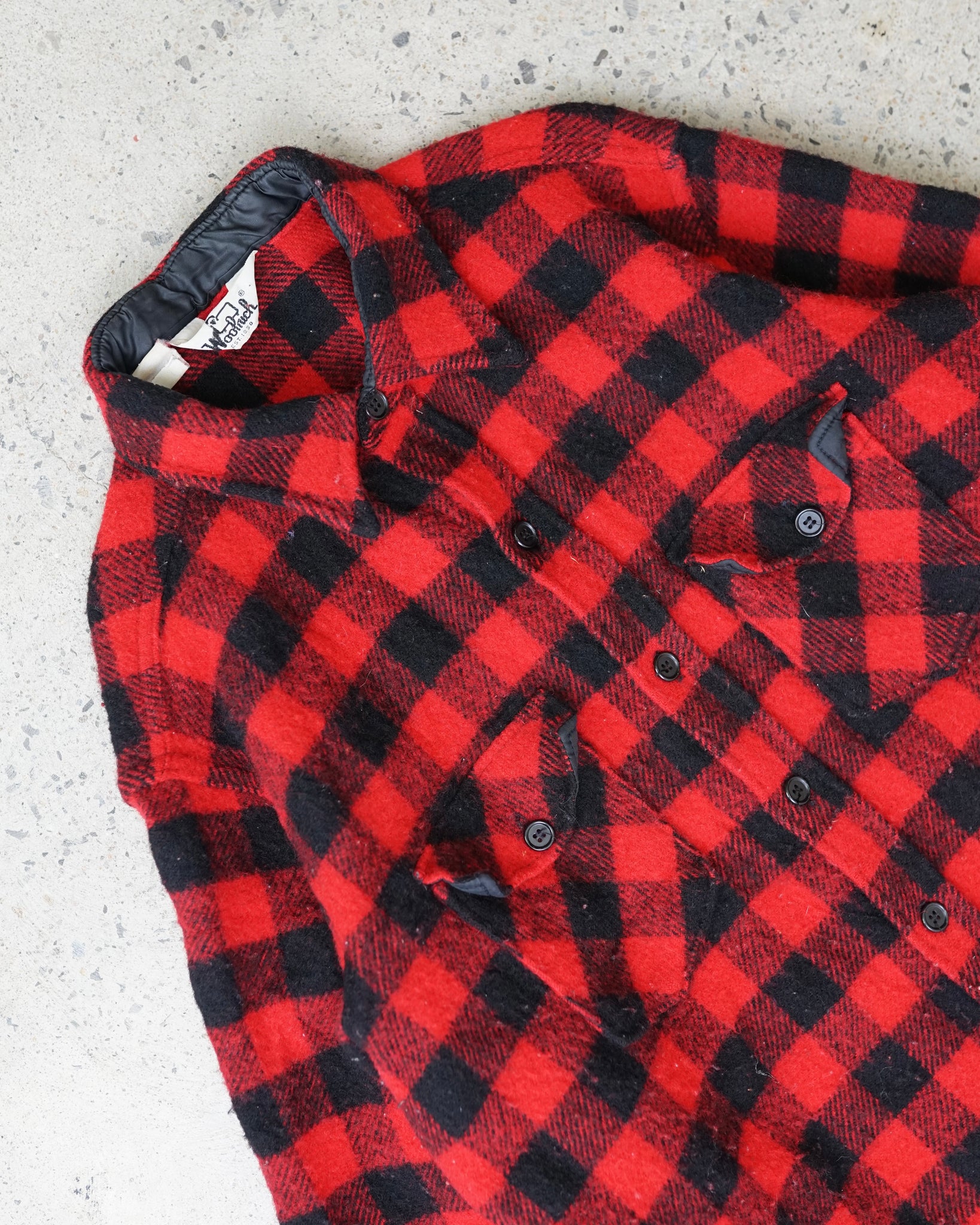 woolrich plaid flannel - medium