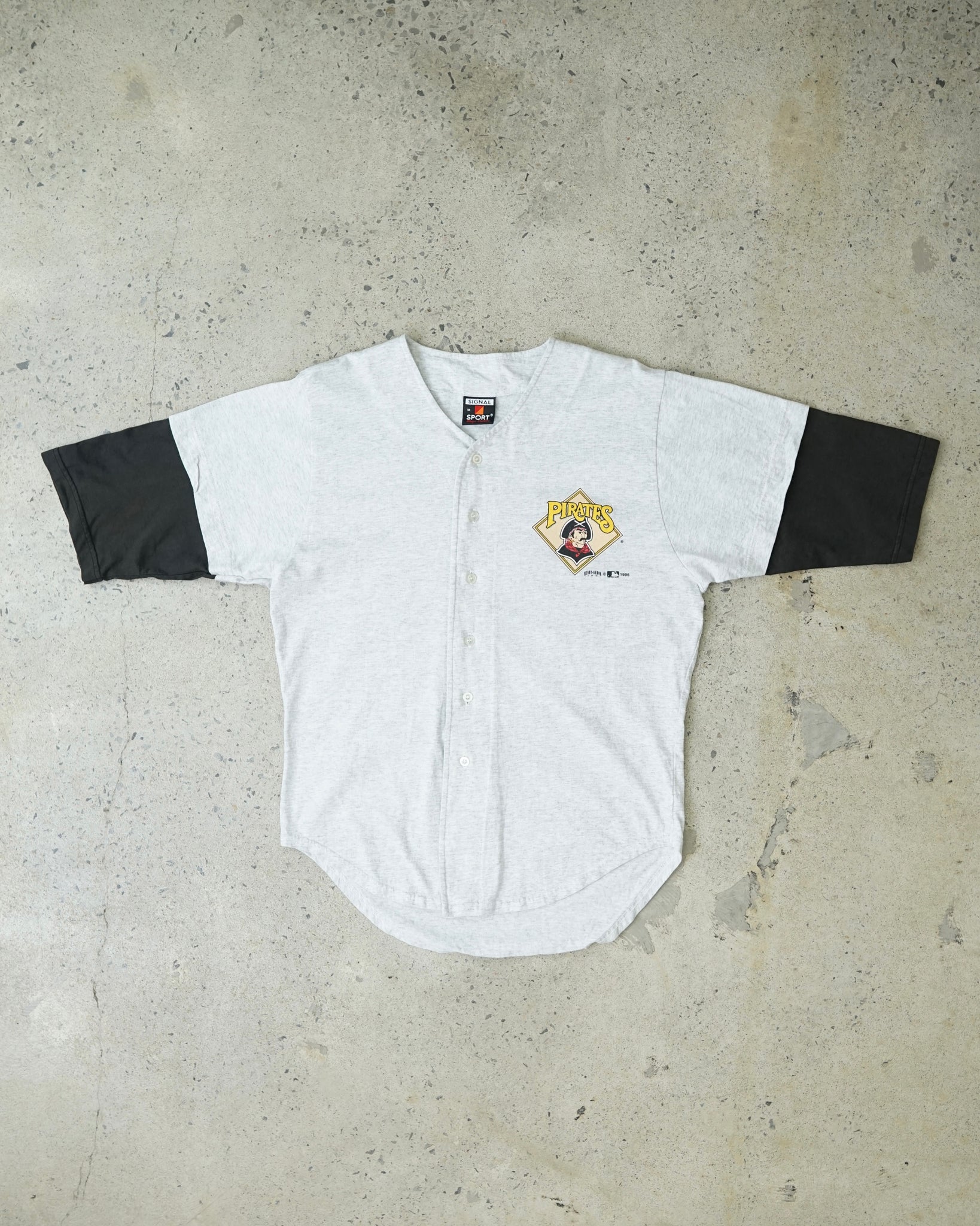 pittsburgh pirates mlb 1996 baseball jersey - medium