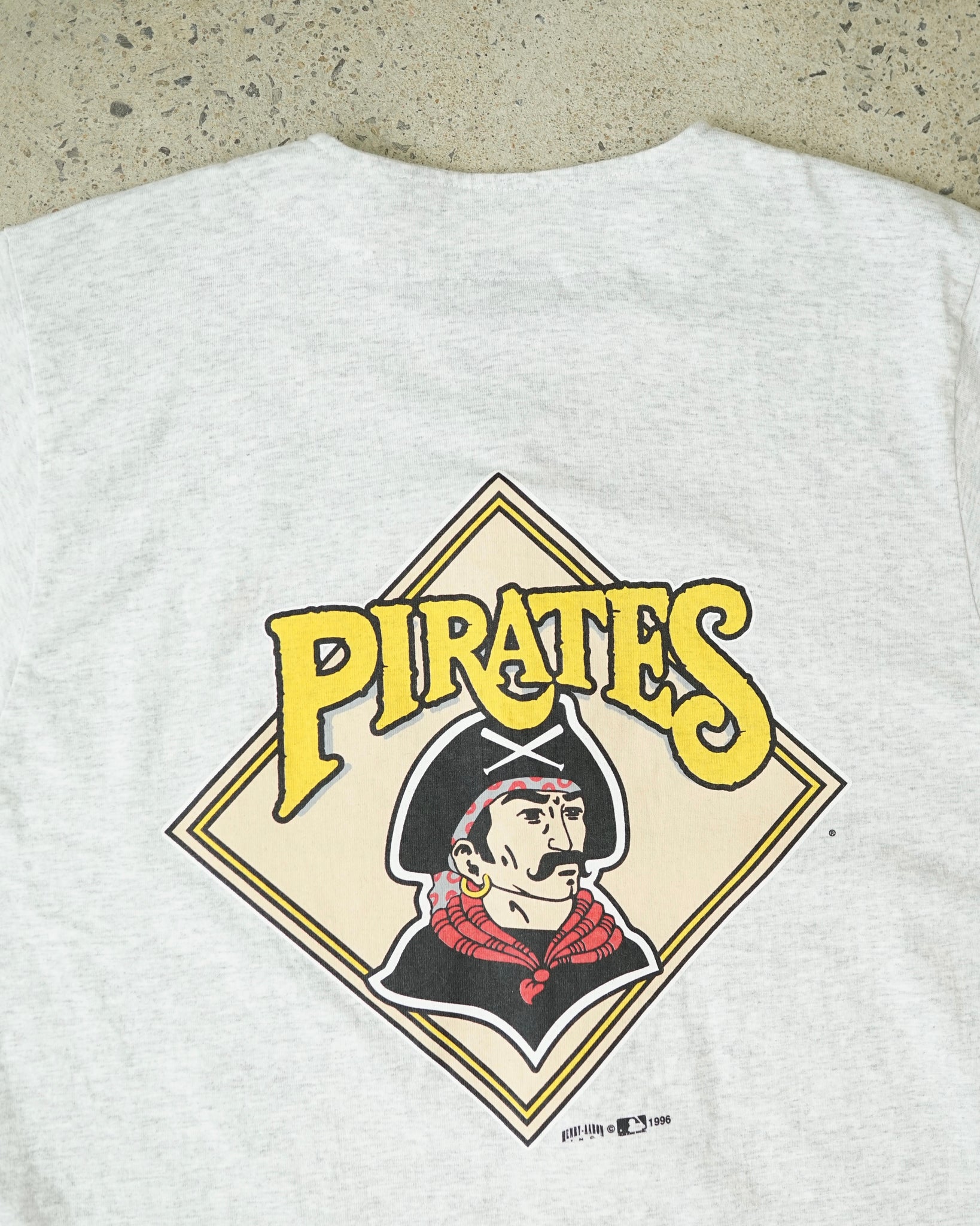 pittsburgh pirates mlb 1996 baseball jersey - medium