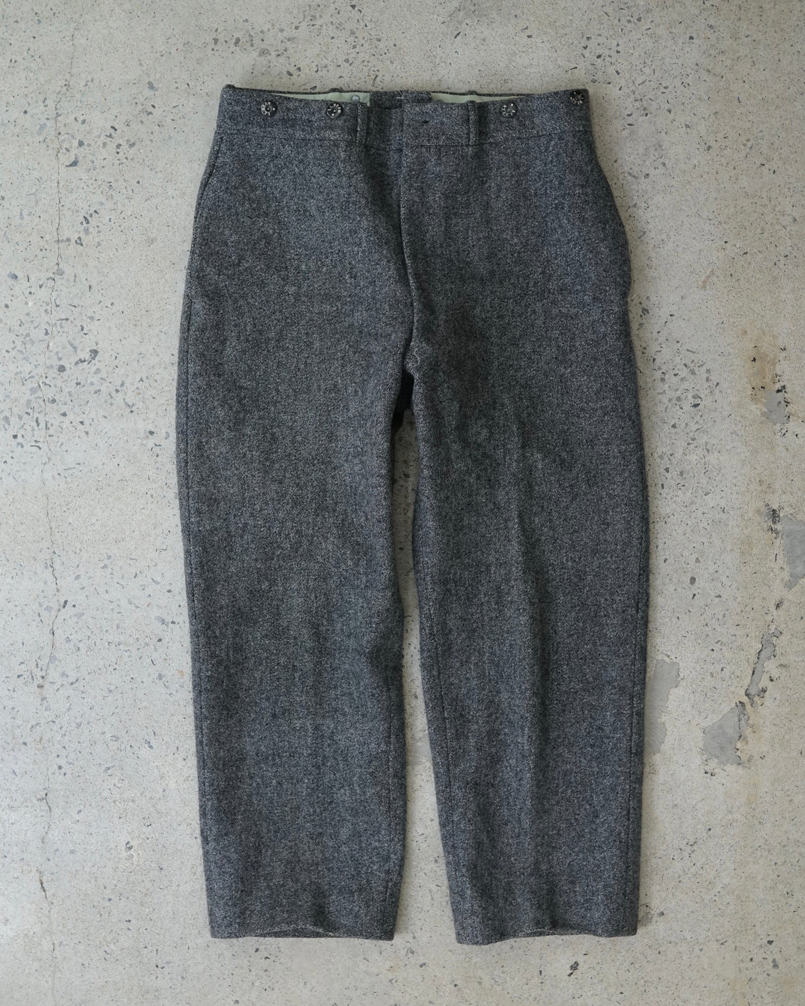 l.l bean heavy wool pants - 33x27