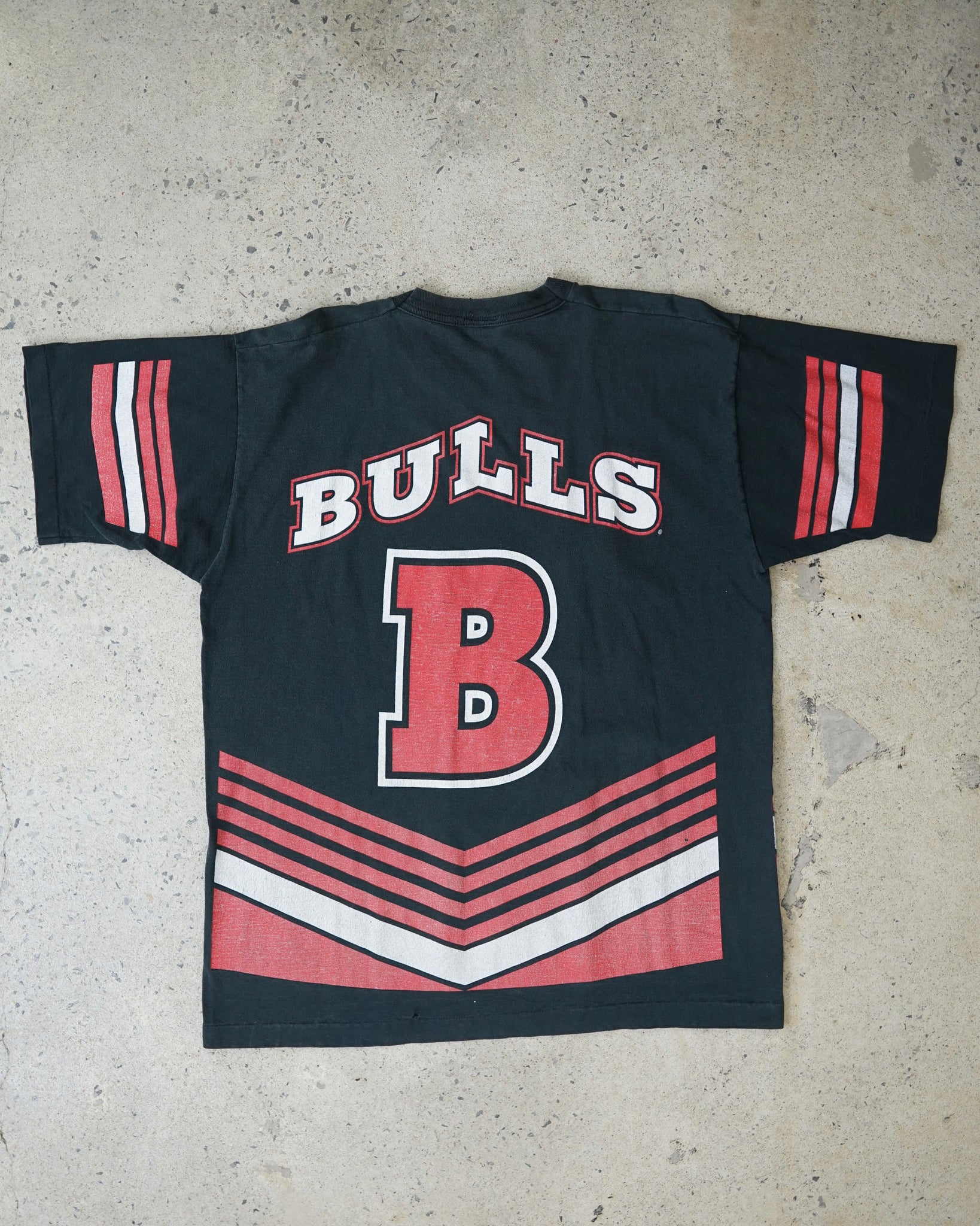 chicago bulls jersey style t-shirt - XL