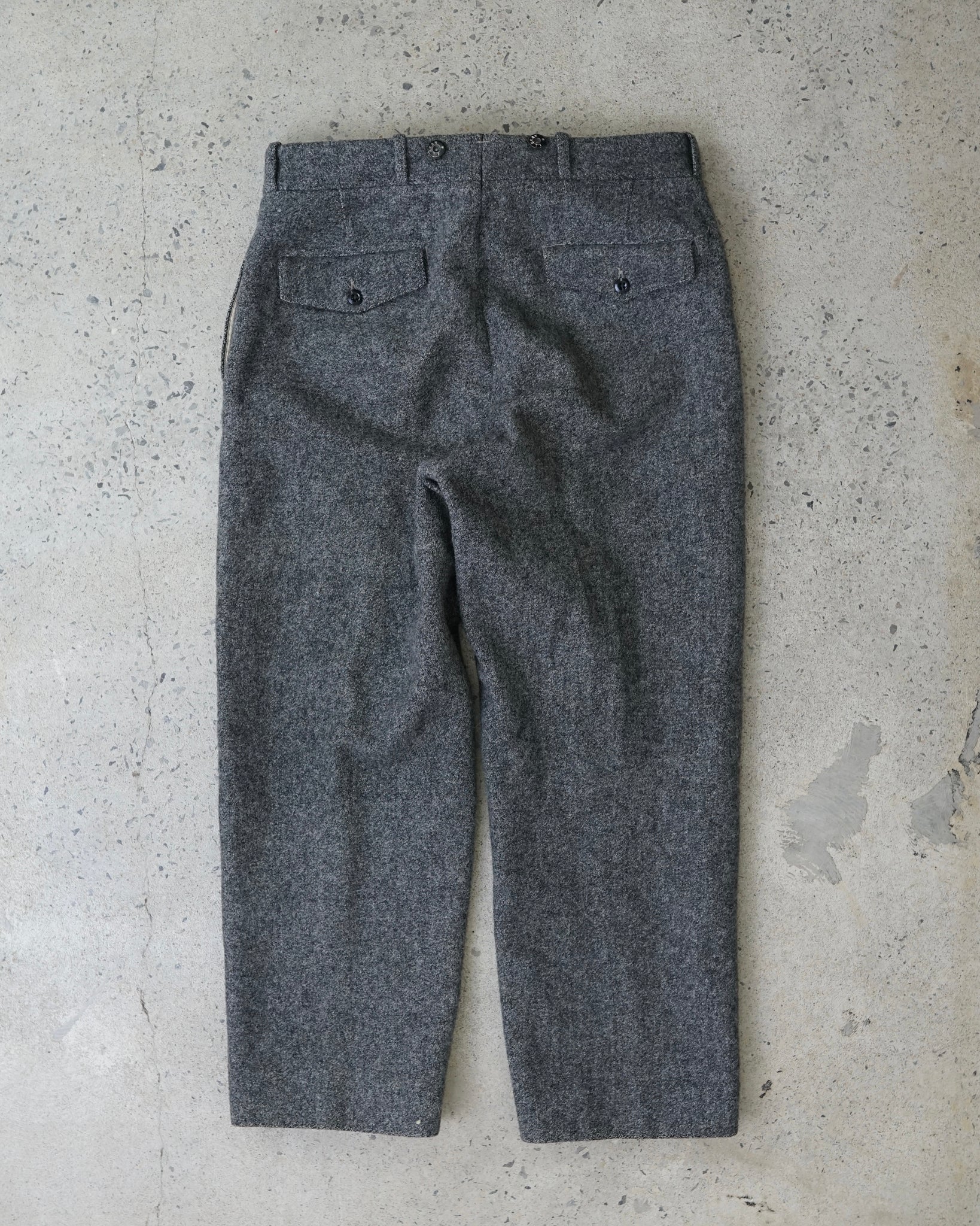 l.l bean heavy wool pants - 33x27