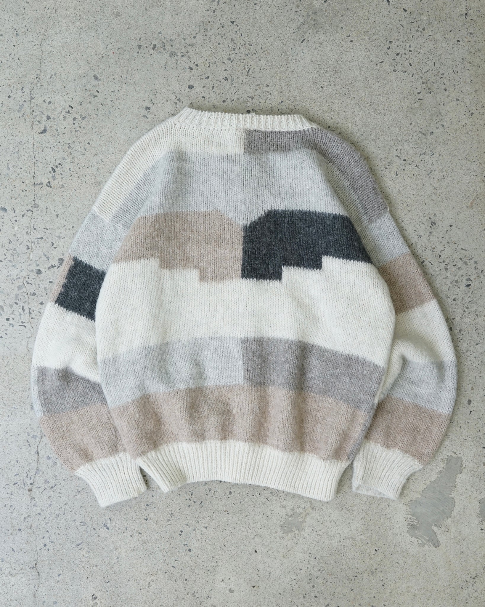 nati's creations wool knit cardigan