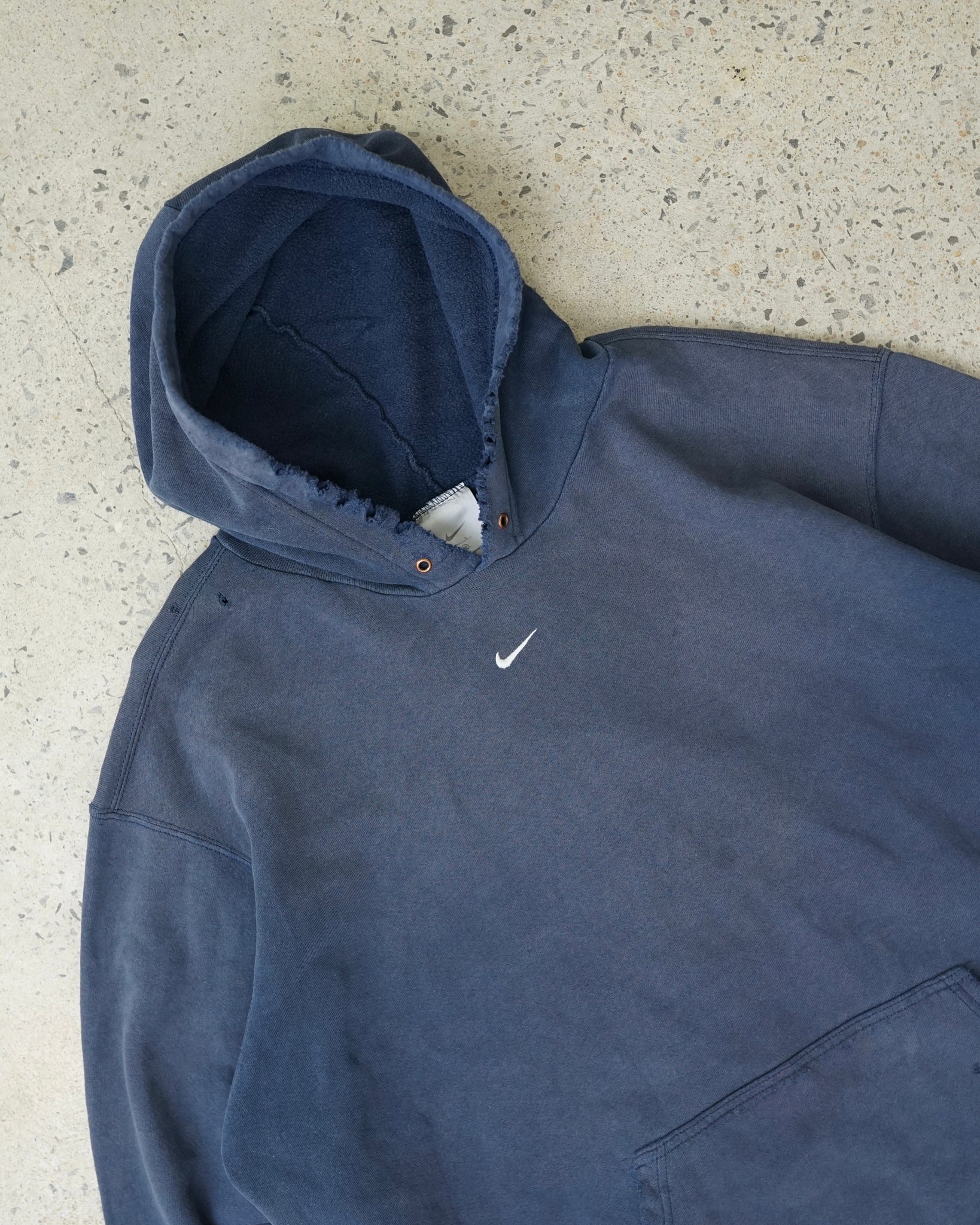 nike center check hoodie - XXL