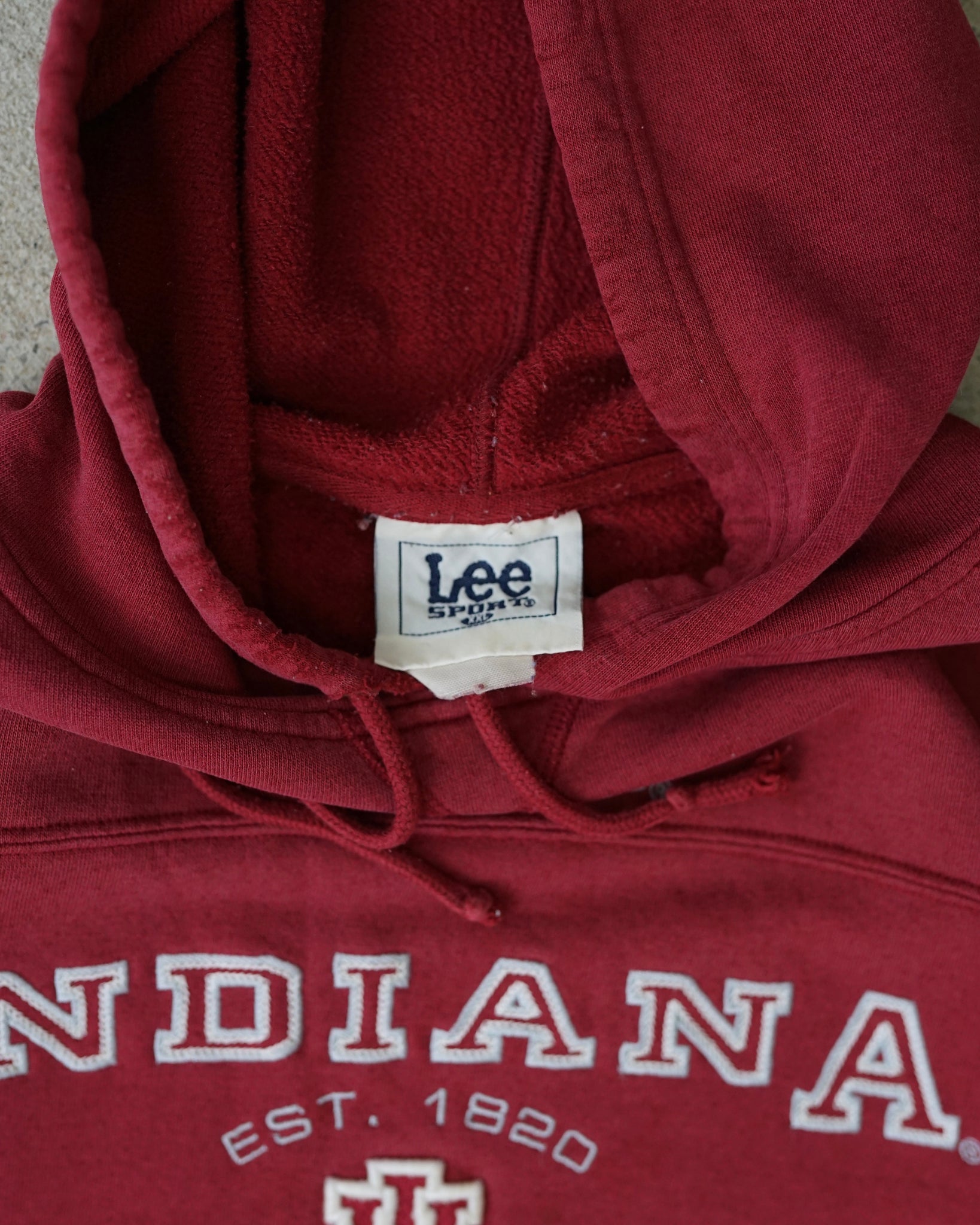 indiana hoosiers ncaa lee hoodie
