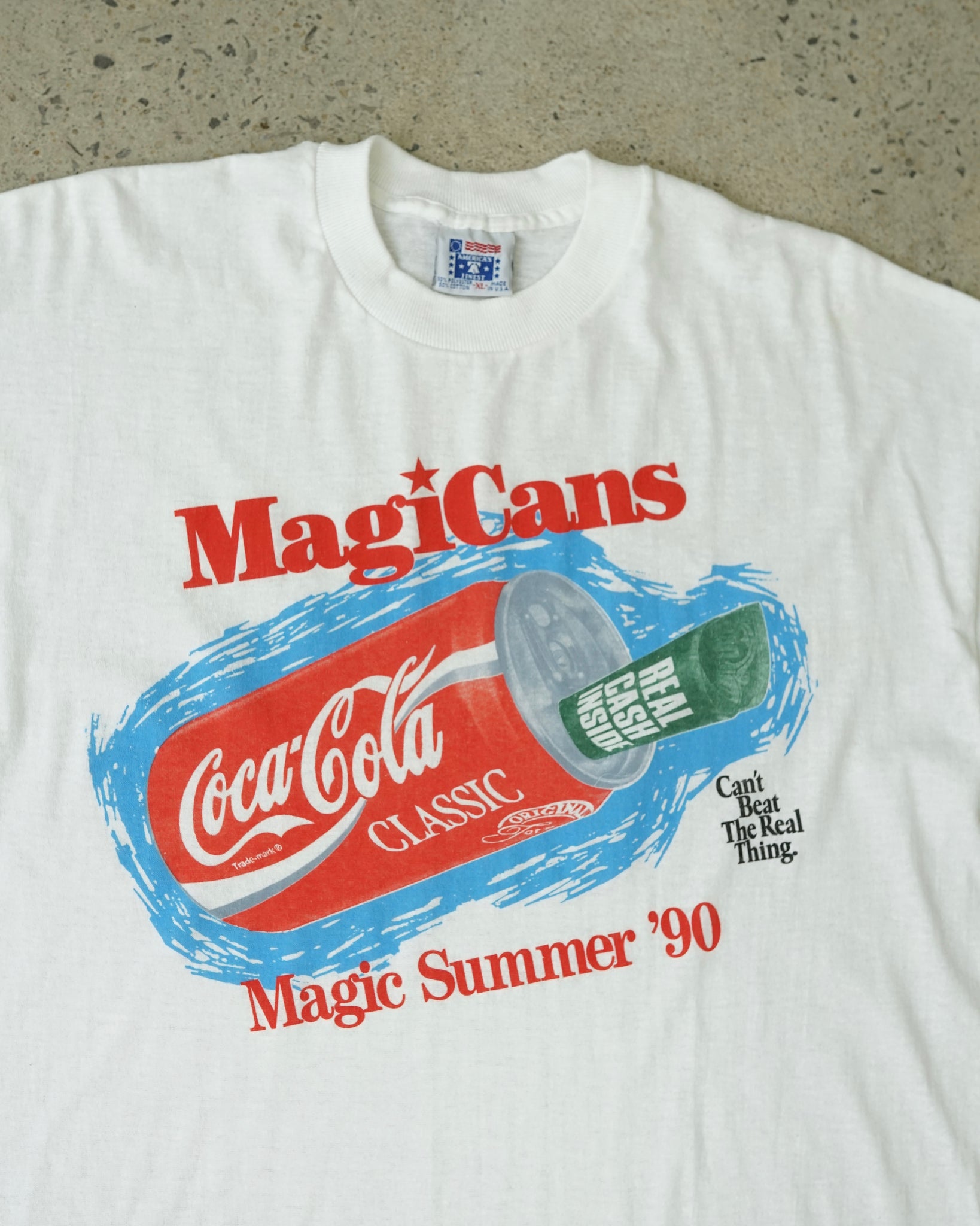 coca-cola t-shirt - large