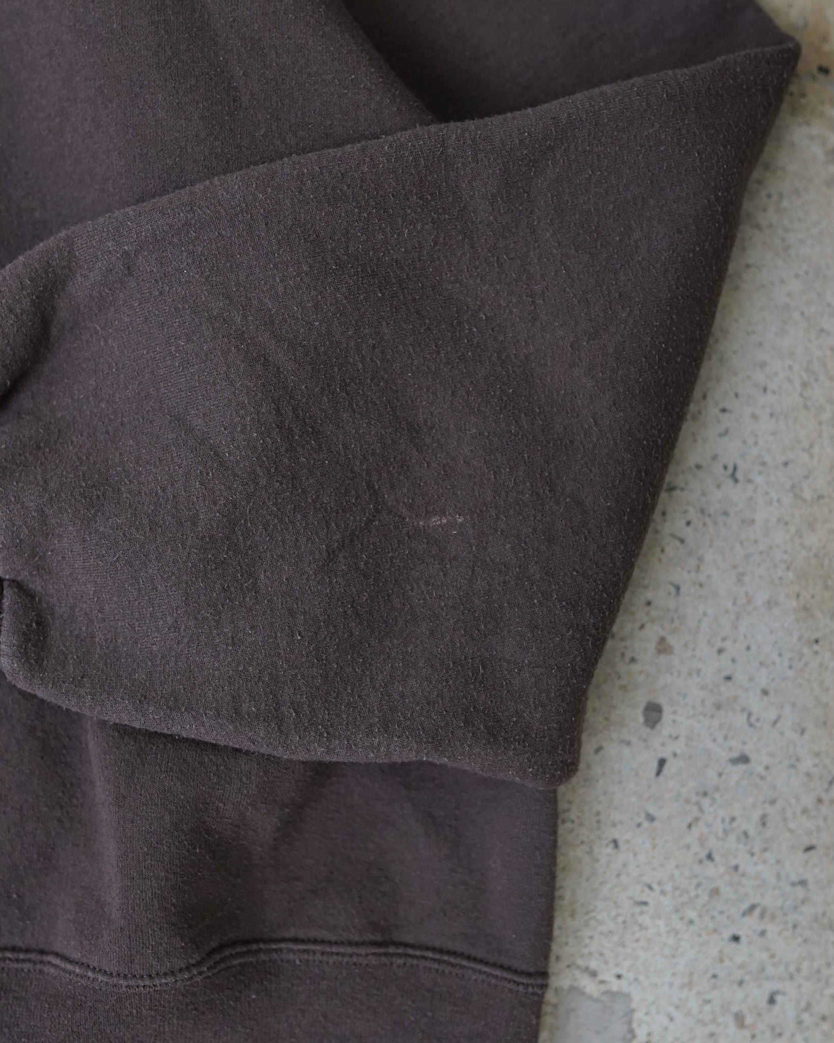 blank brown crewneck