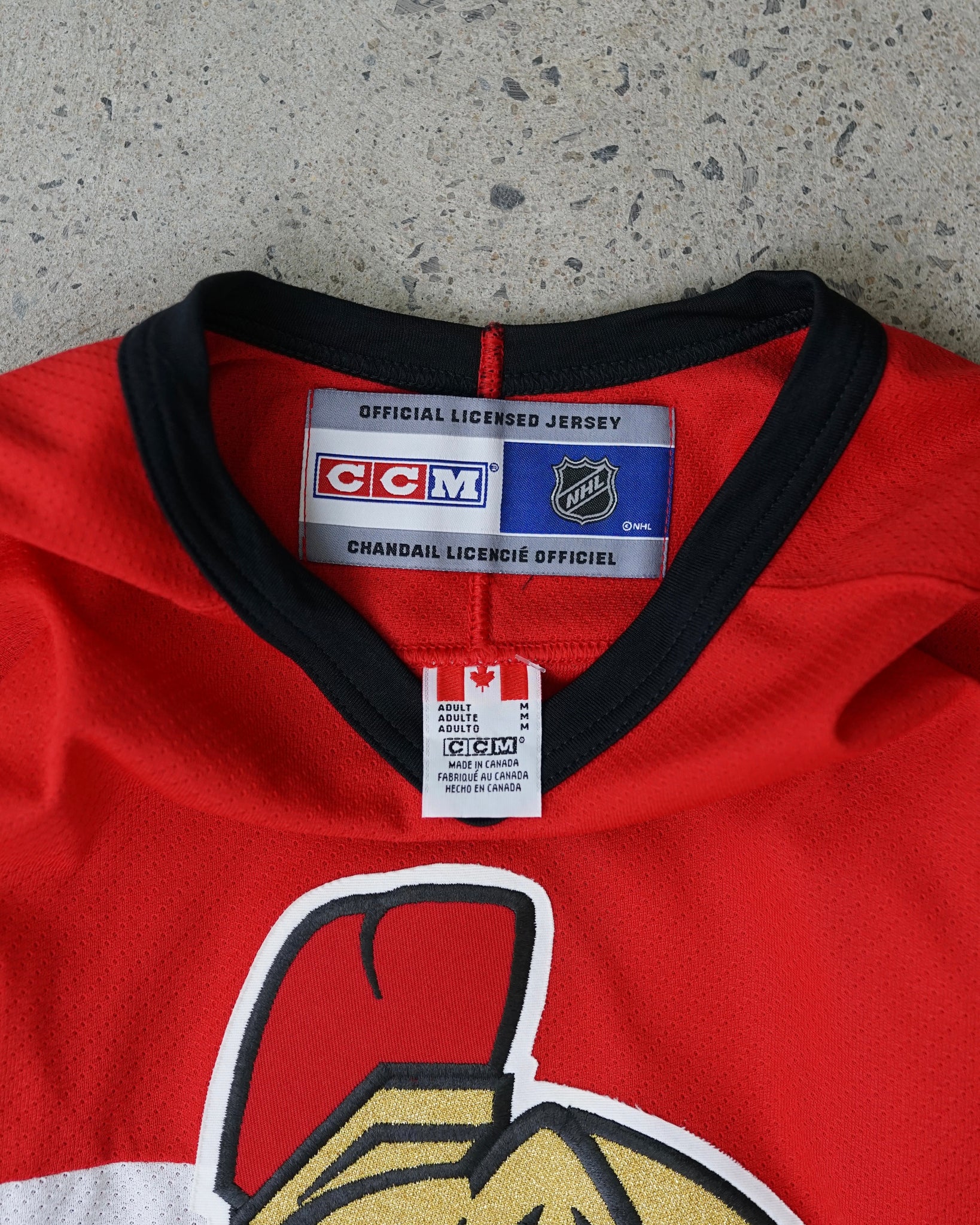 ottawa senators nhl ccm hockey jersey