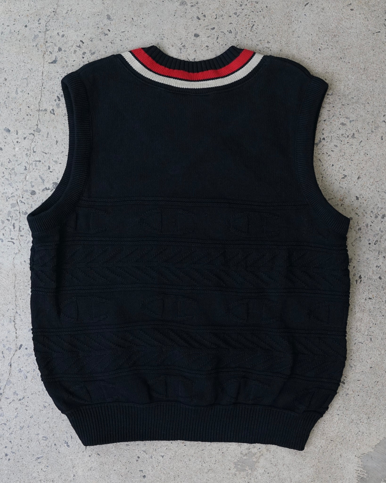 champion knit vest