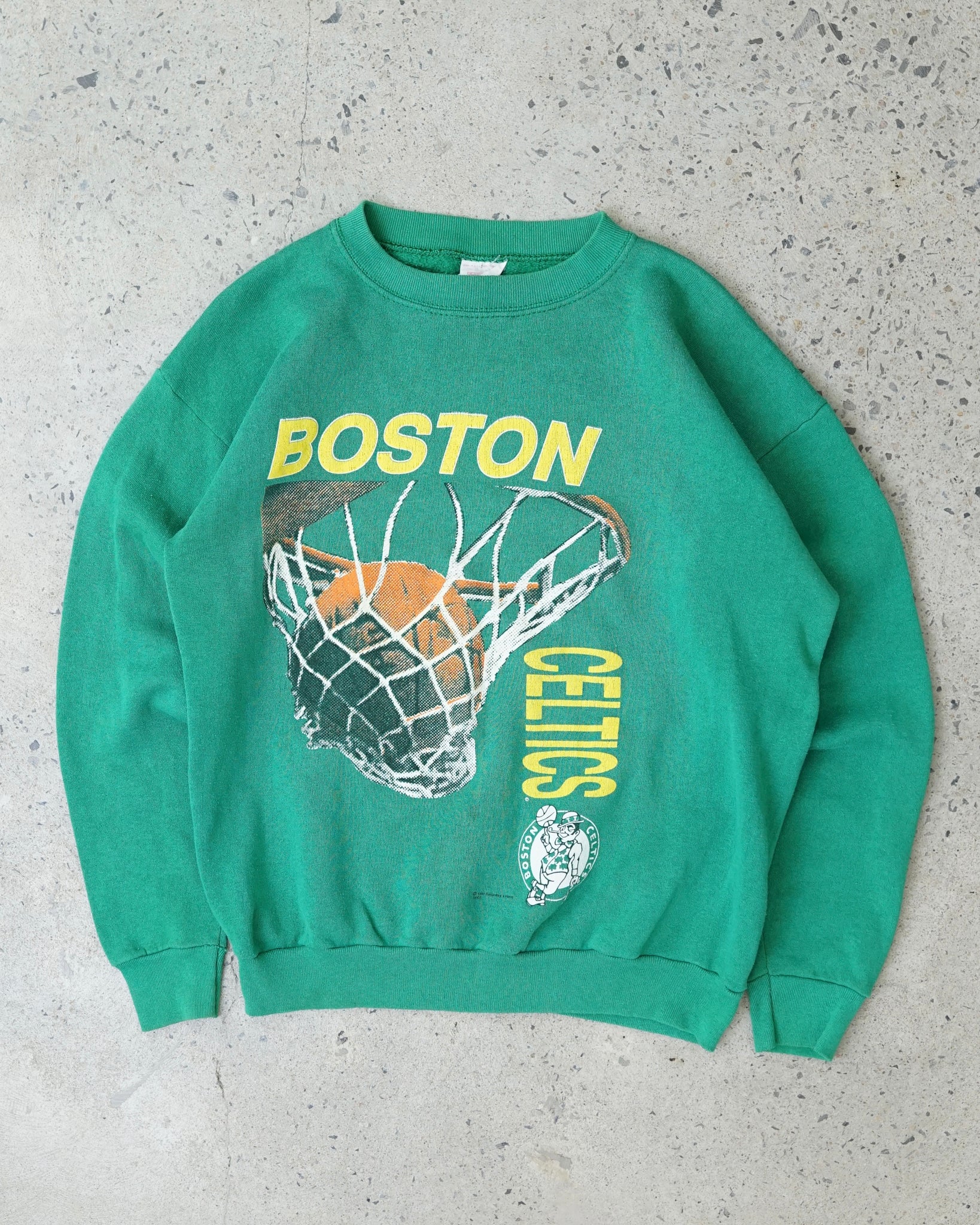 boston celtics 1991 crewneck - medium