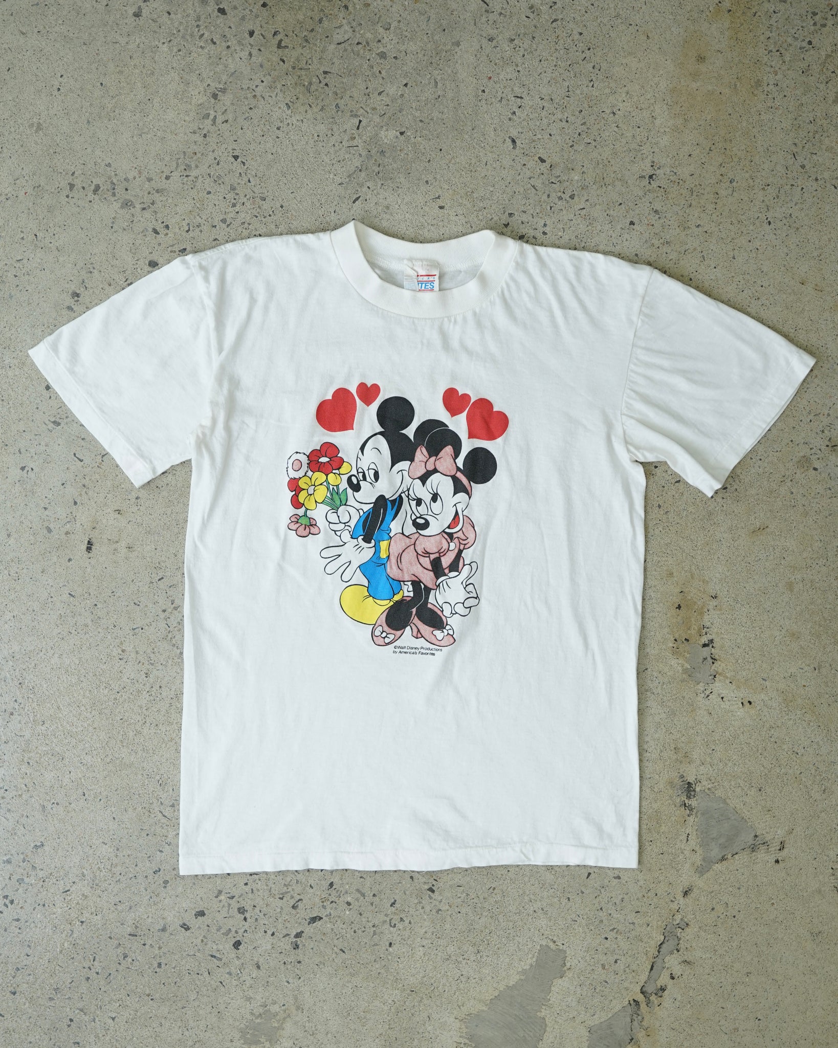 mickey and minnie vintage t-shirt - XS