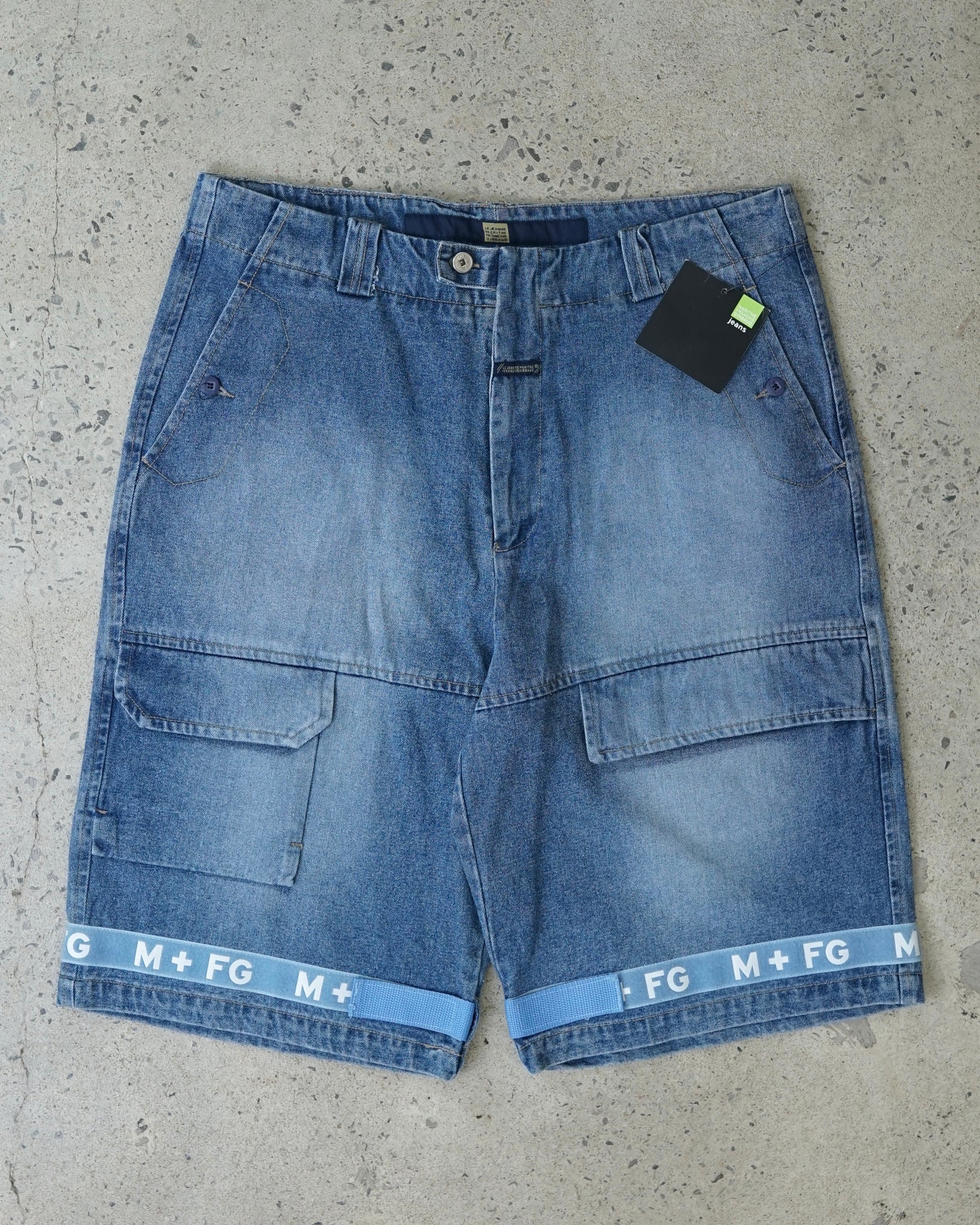 le jean de marithé + françois girbaud jean shorts