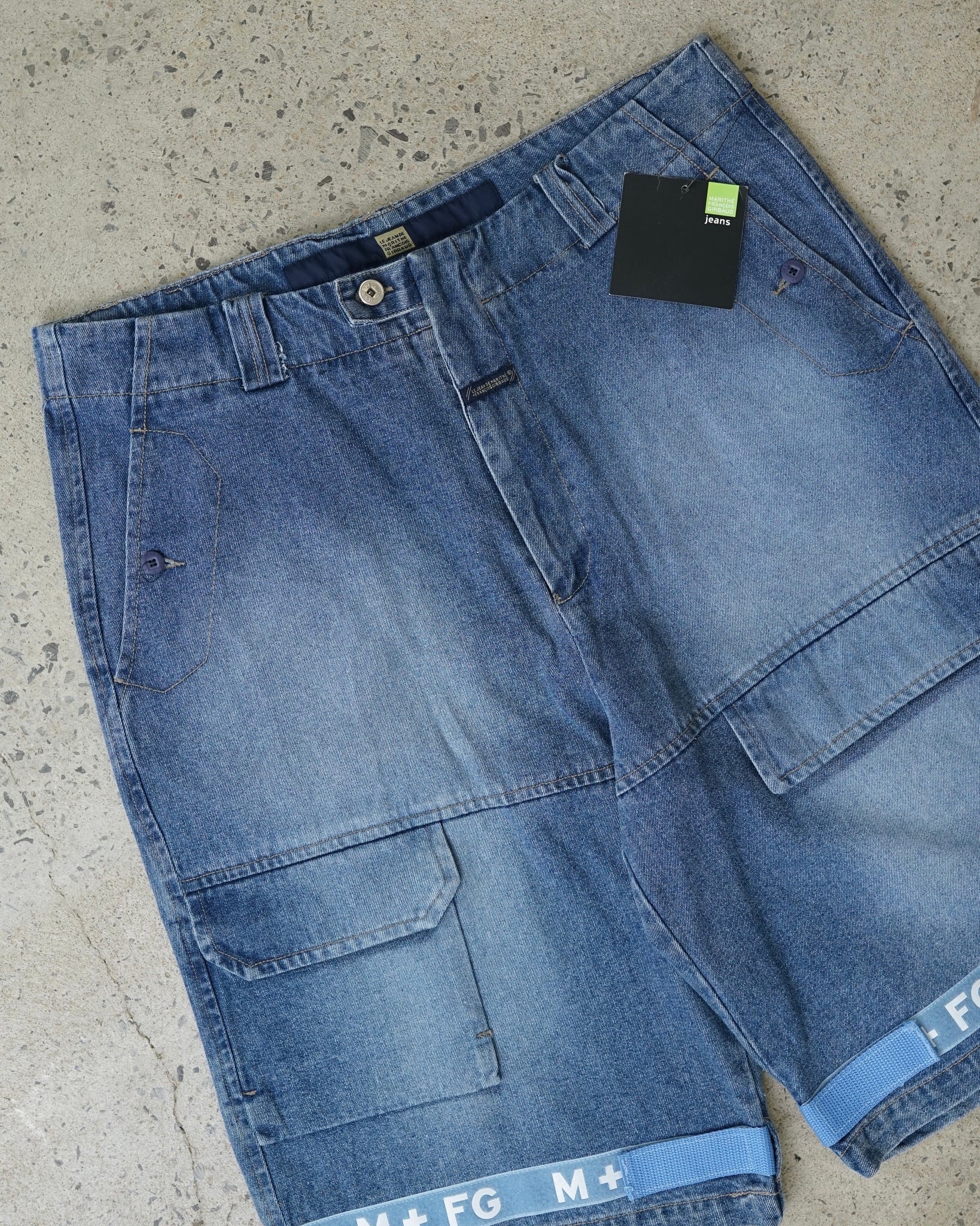 le jean de marithé + françois girbaud jean shorts