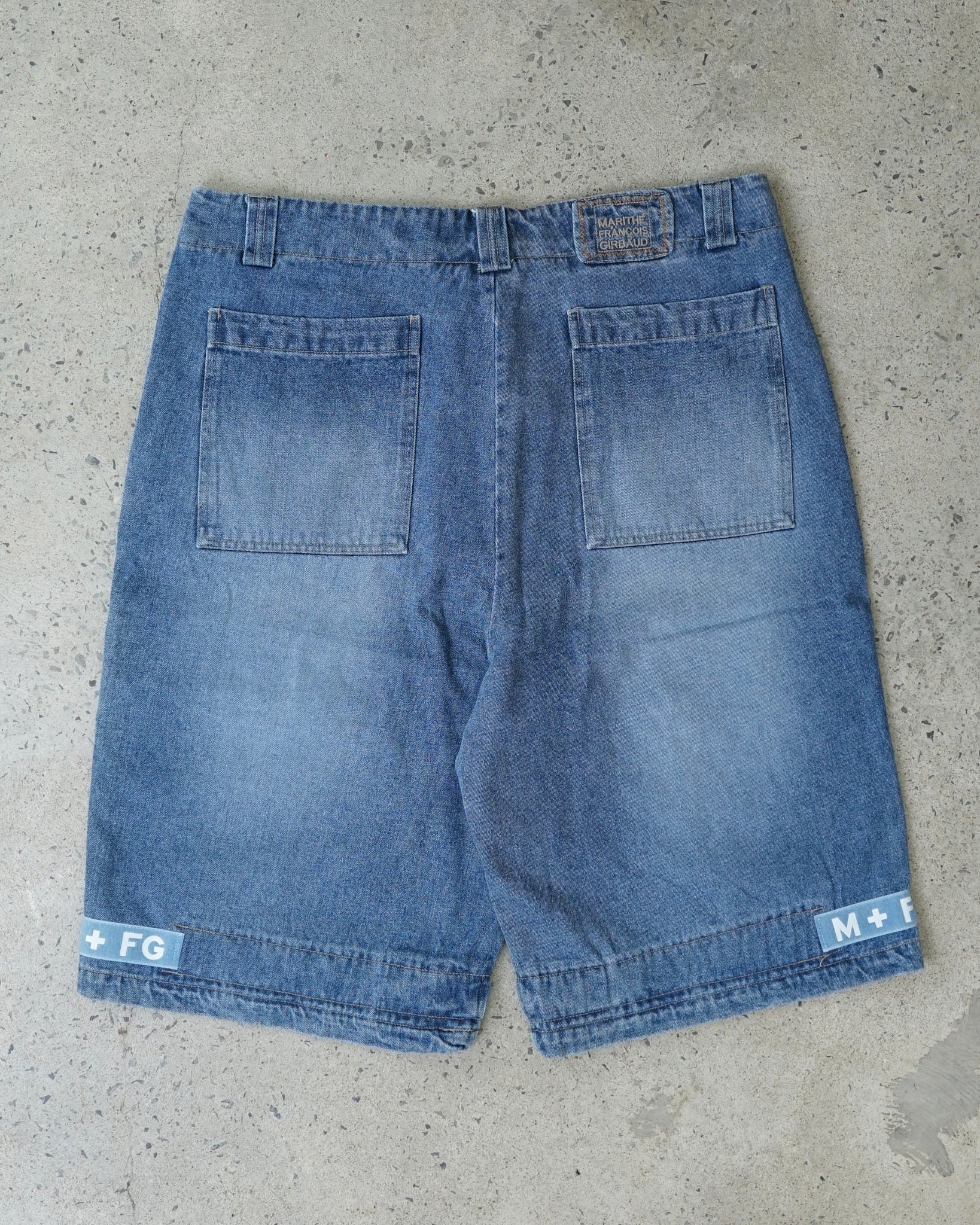 le jean de marithé + françois girbaud jean shorts