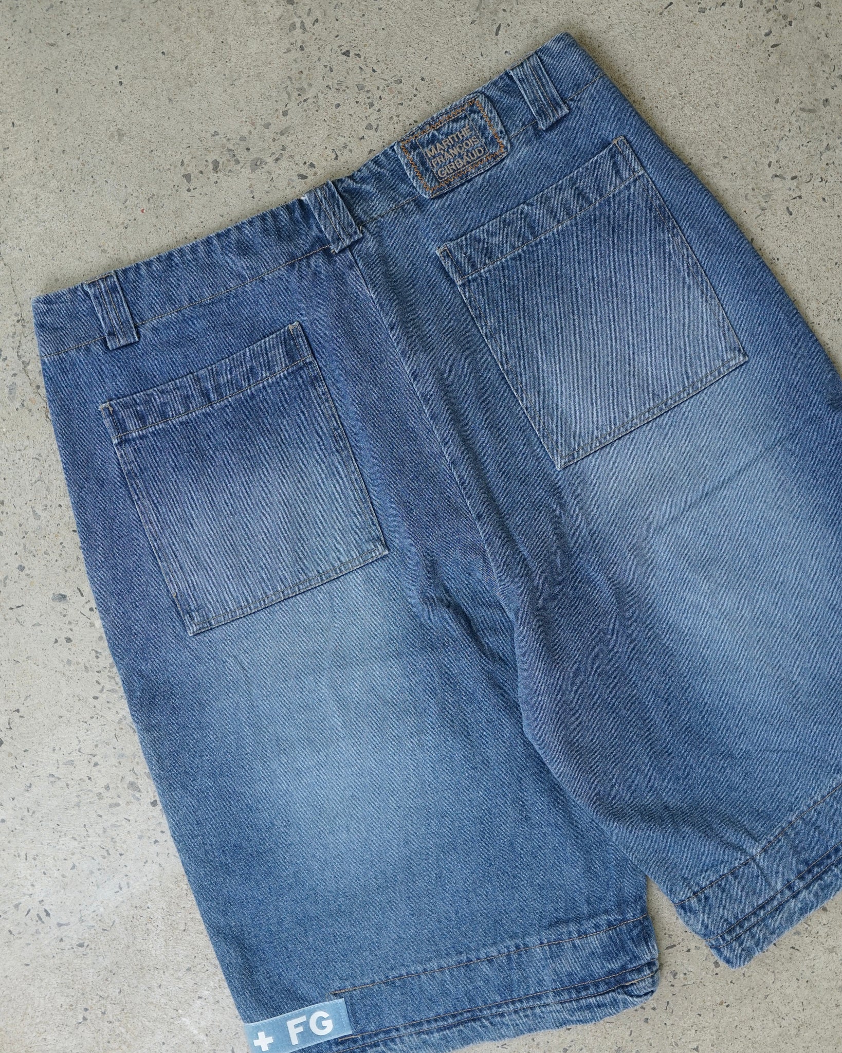le jean de marithé + françois girbaud jean shorts