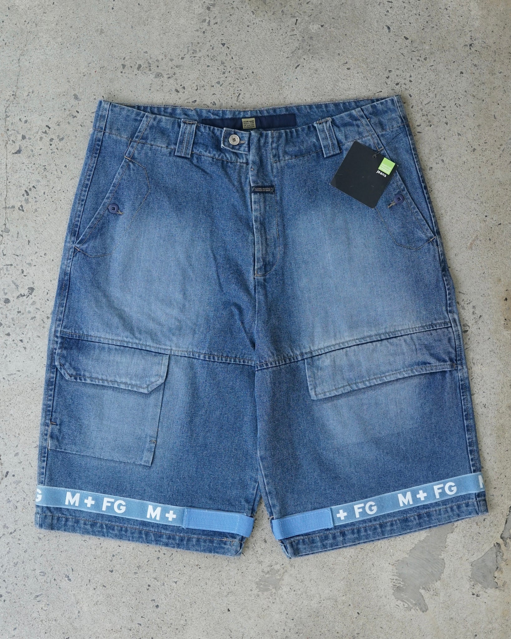 le jean de marithé + françois girbaud jean shorts