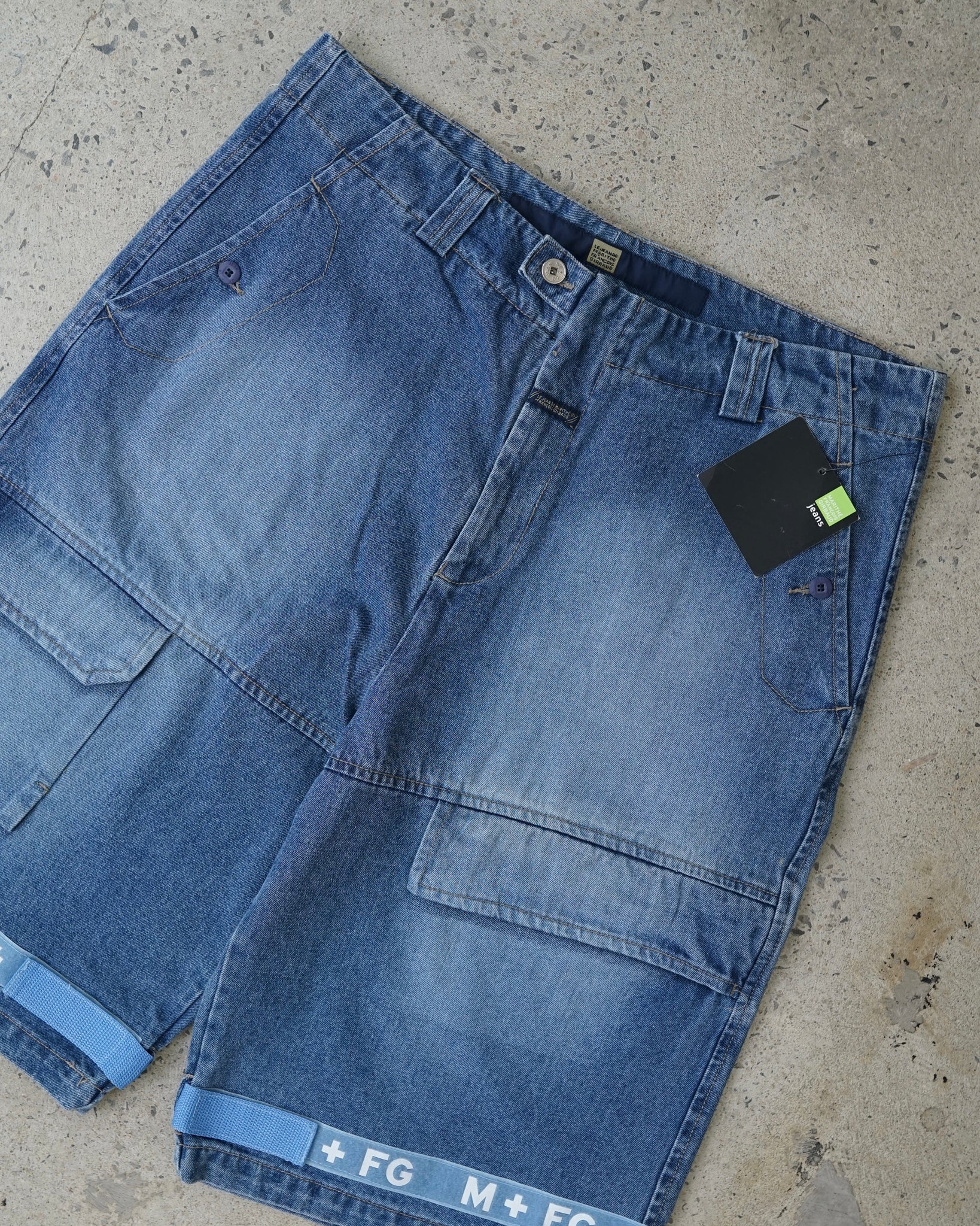 le jean de marithé + françois girbaud jean shorts