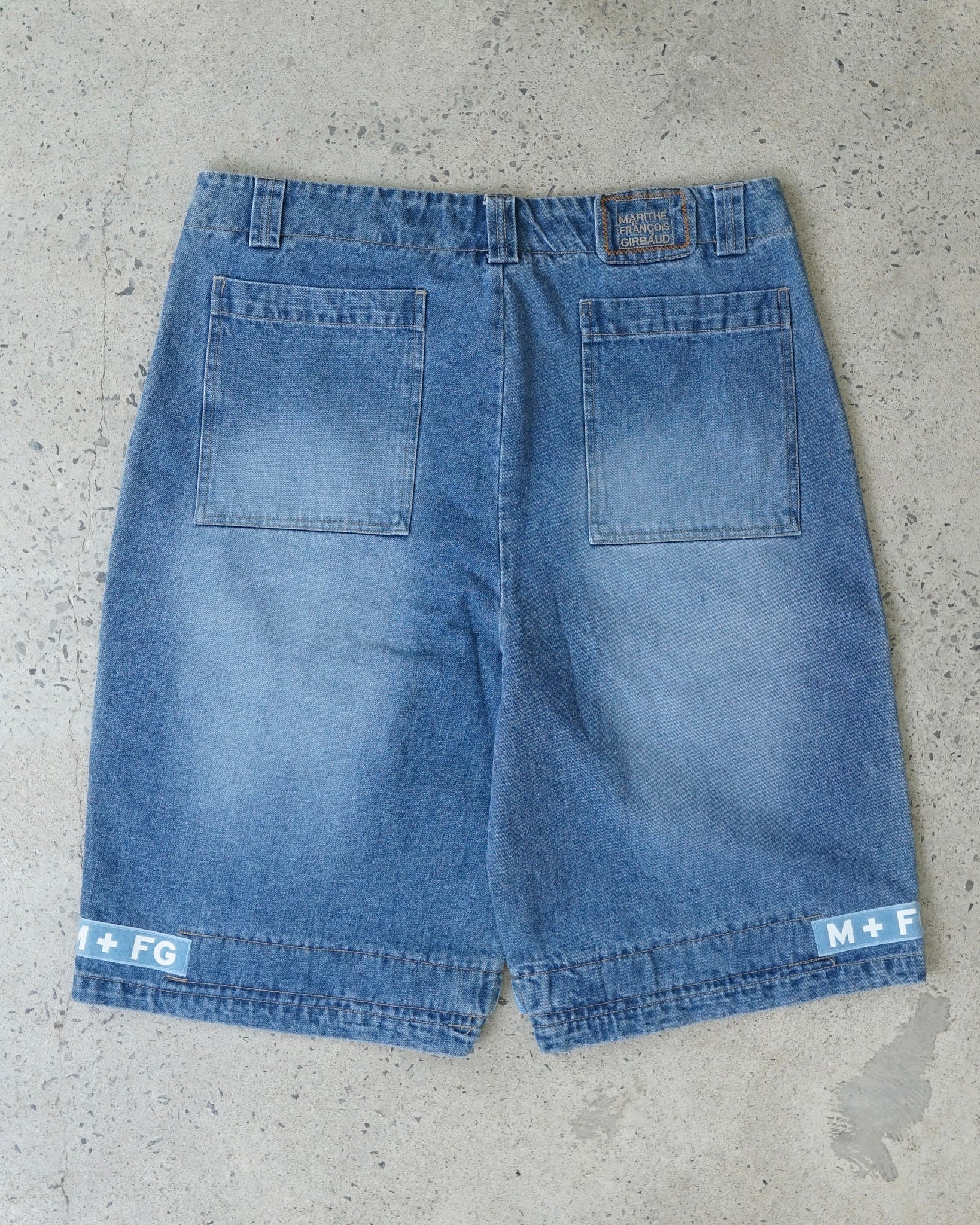le jean de marithé + françois girbaud jean shorts