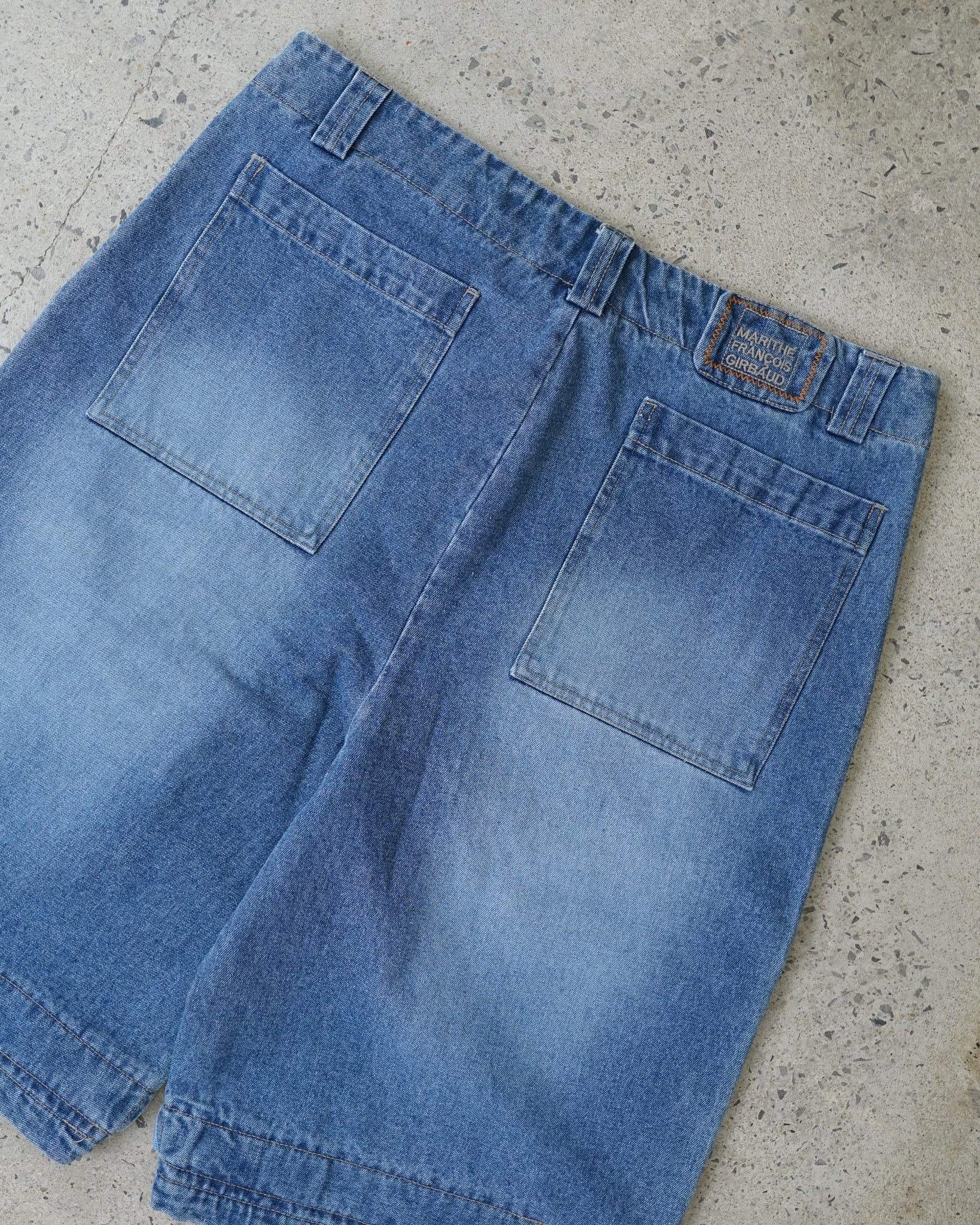 le jean de marithé + françois girbaud jean shorts
