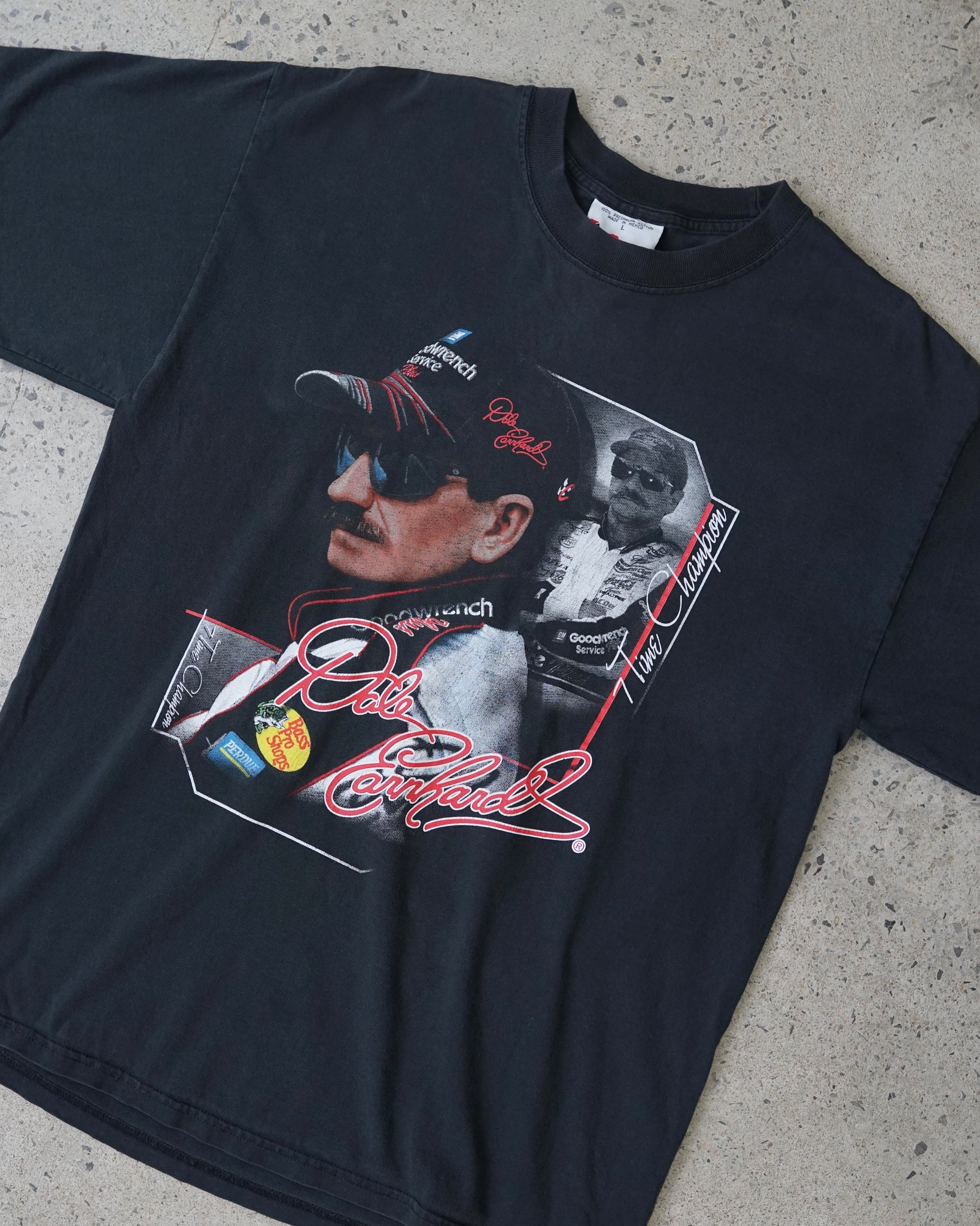dale earnhardt champion nascar t-shirt