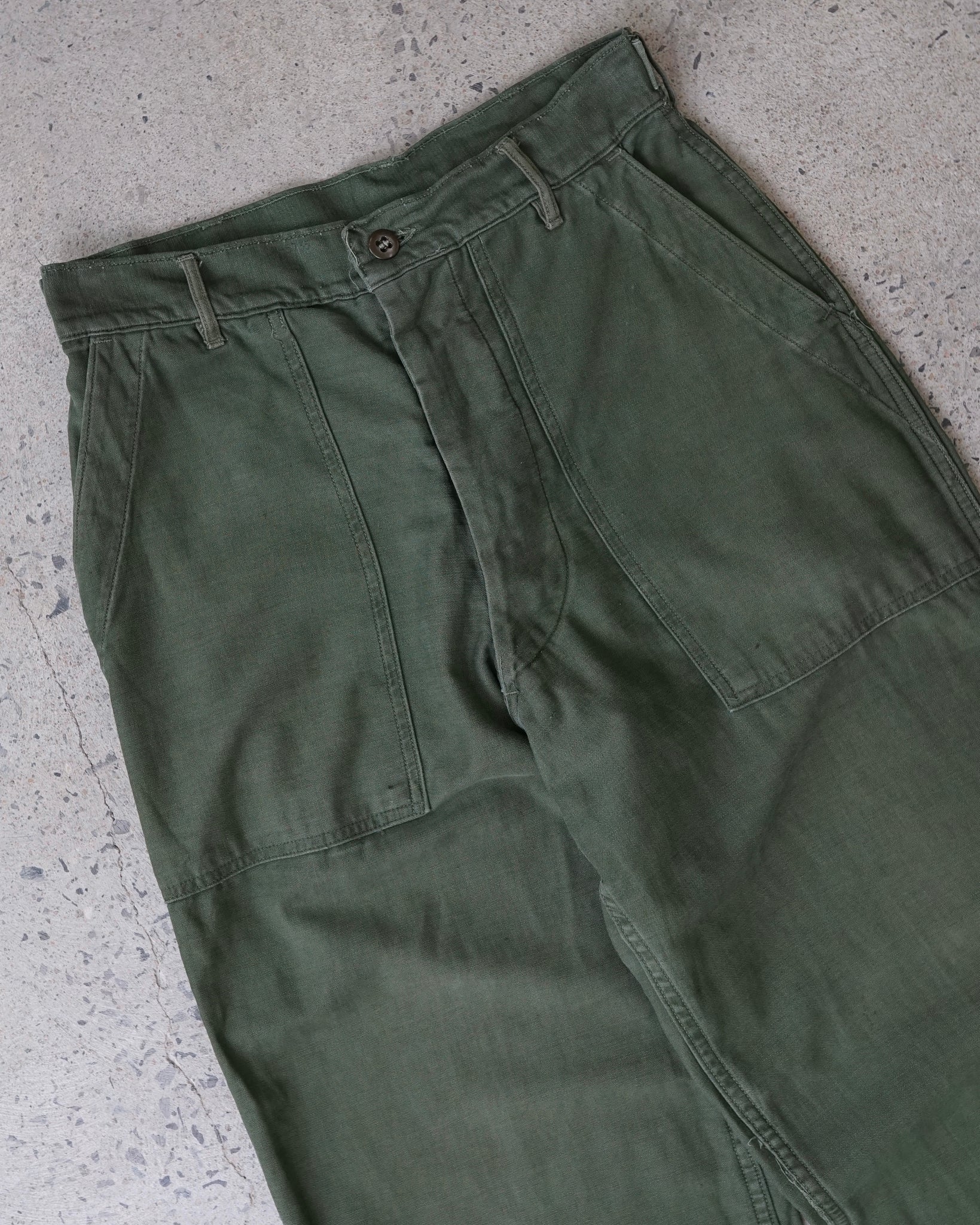 military vintage trousers