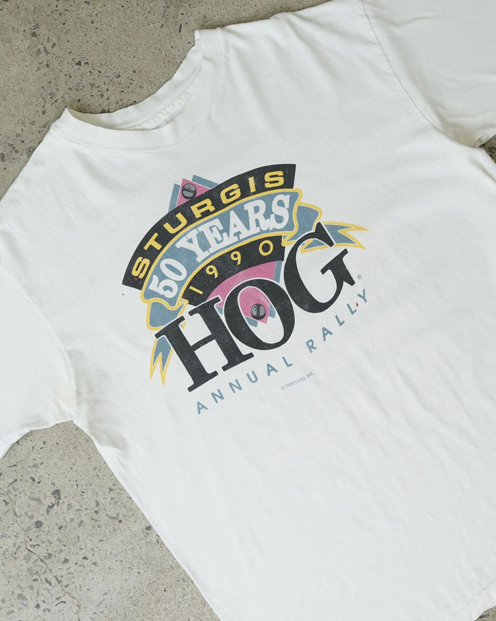 sturgis annual rally 1990 t-shirt