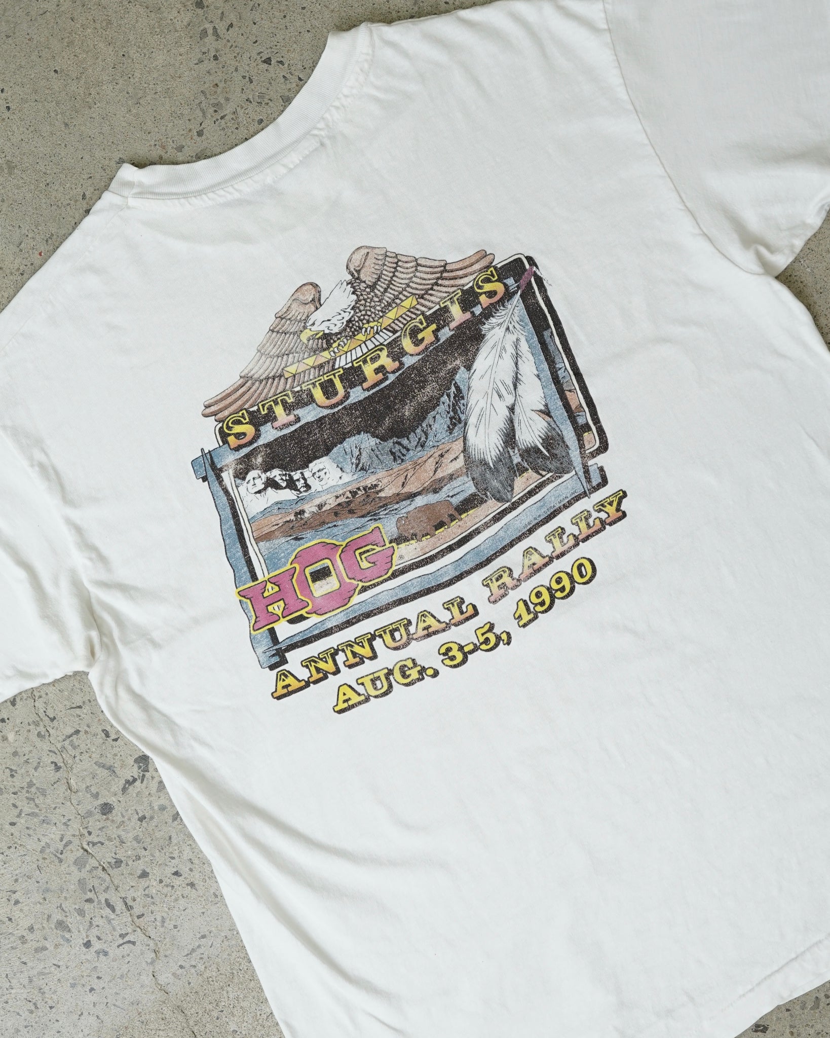 sturgis annual rally 1990 t-shirt