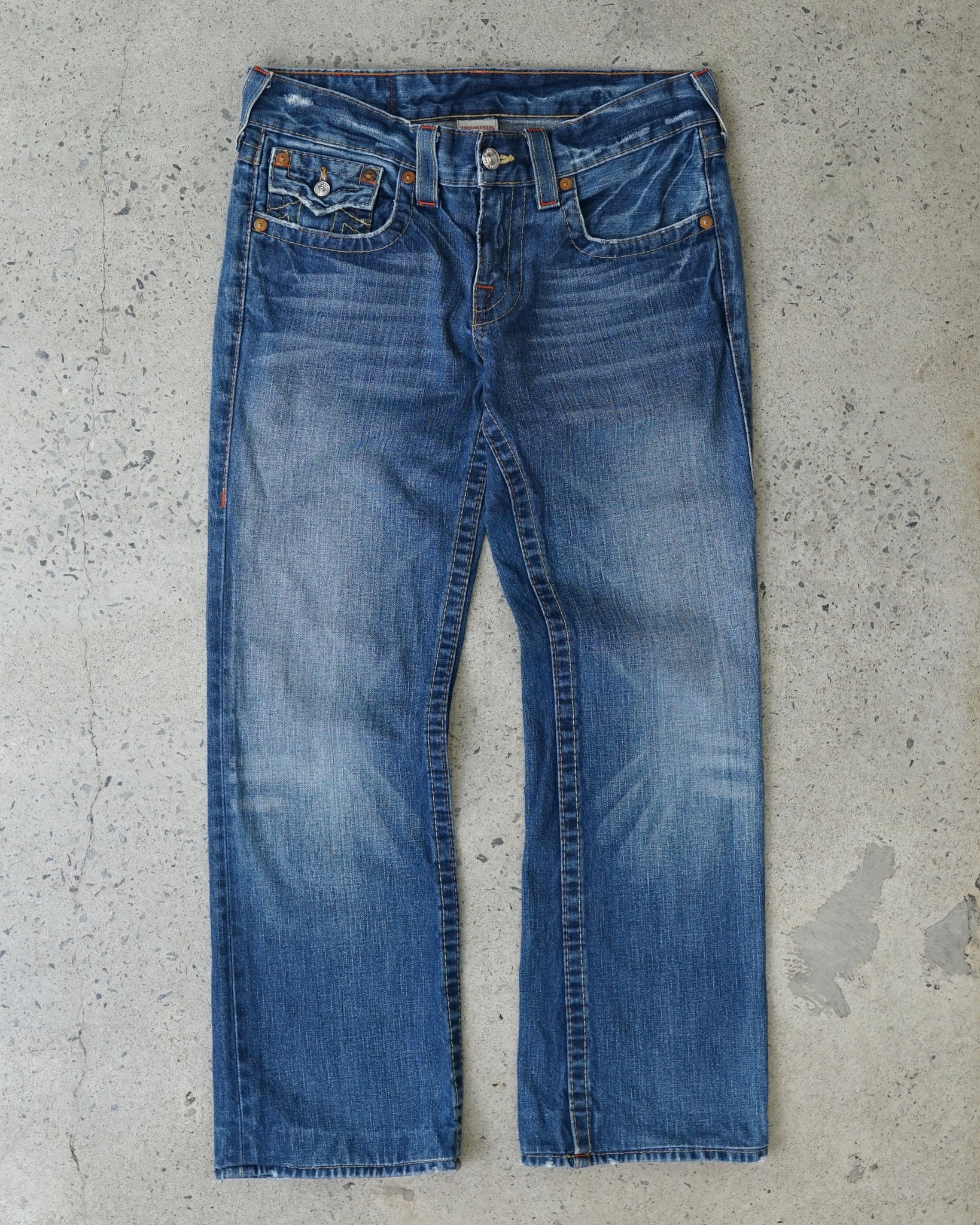 true religion embroidered jeans