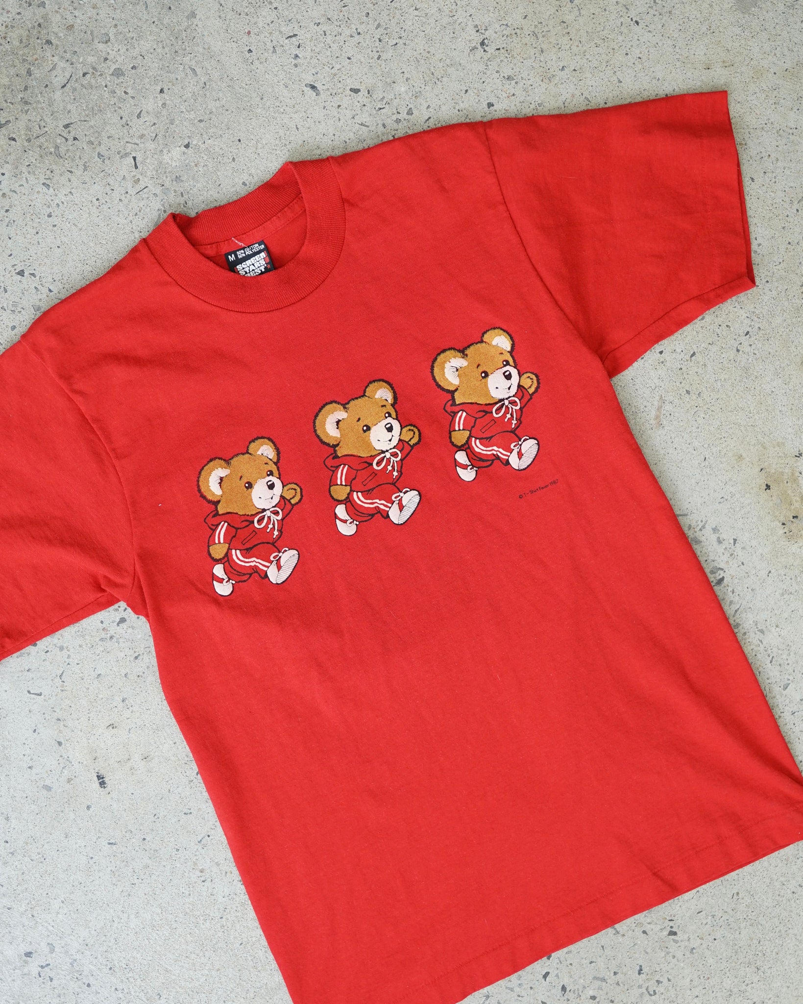 jogging bear vintage t-shirt