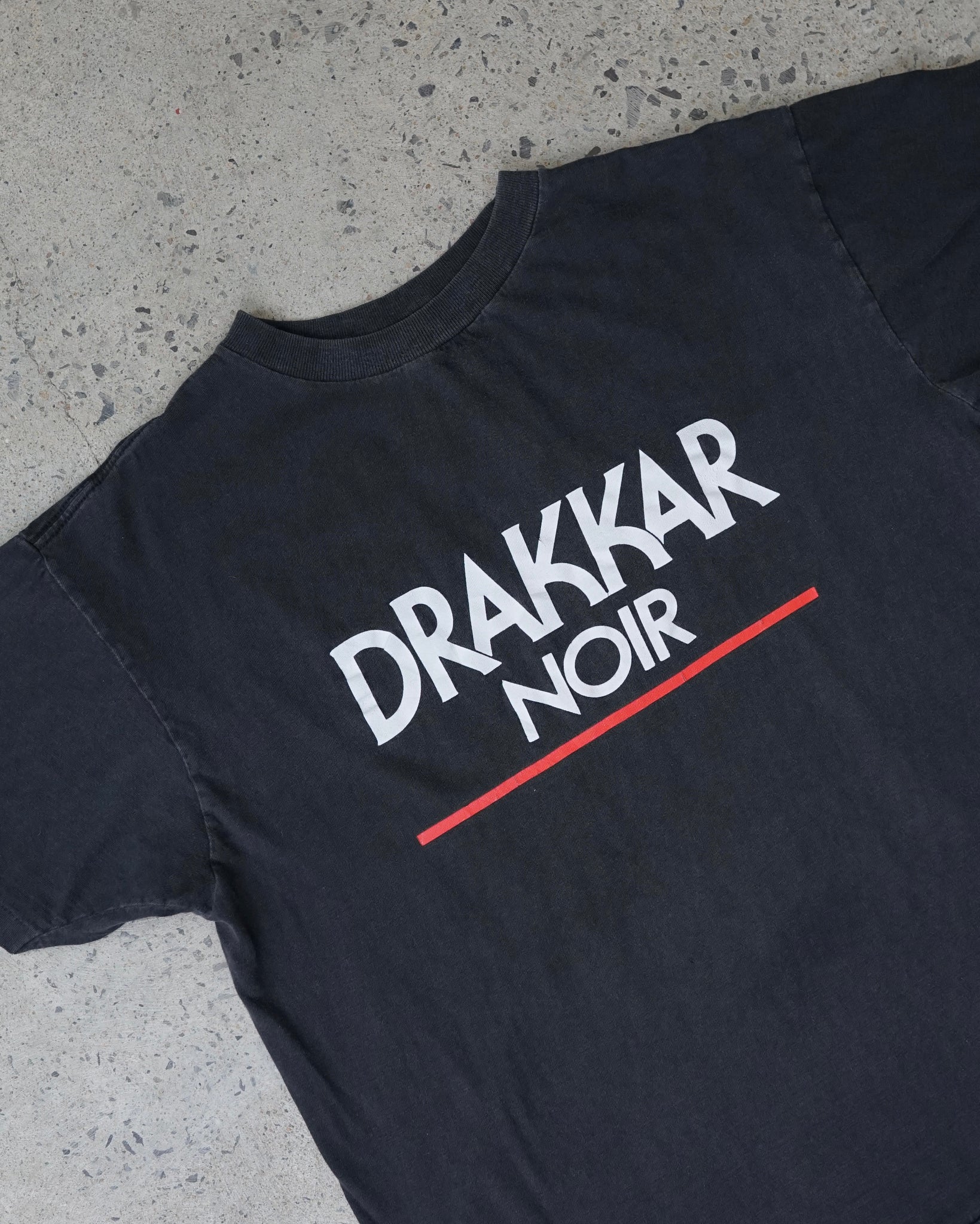 drakkar noir t-shirt - boxy large