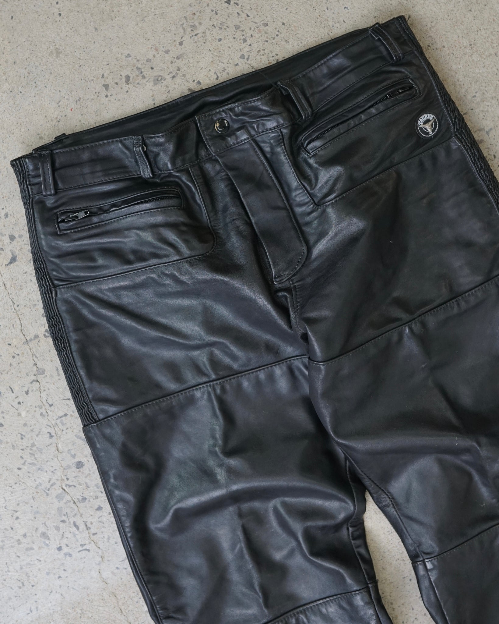 taurus genuine leather pants