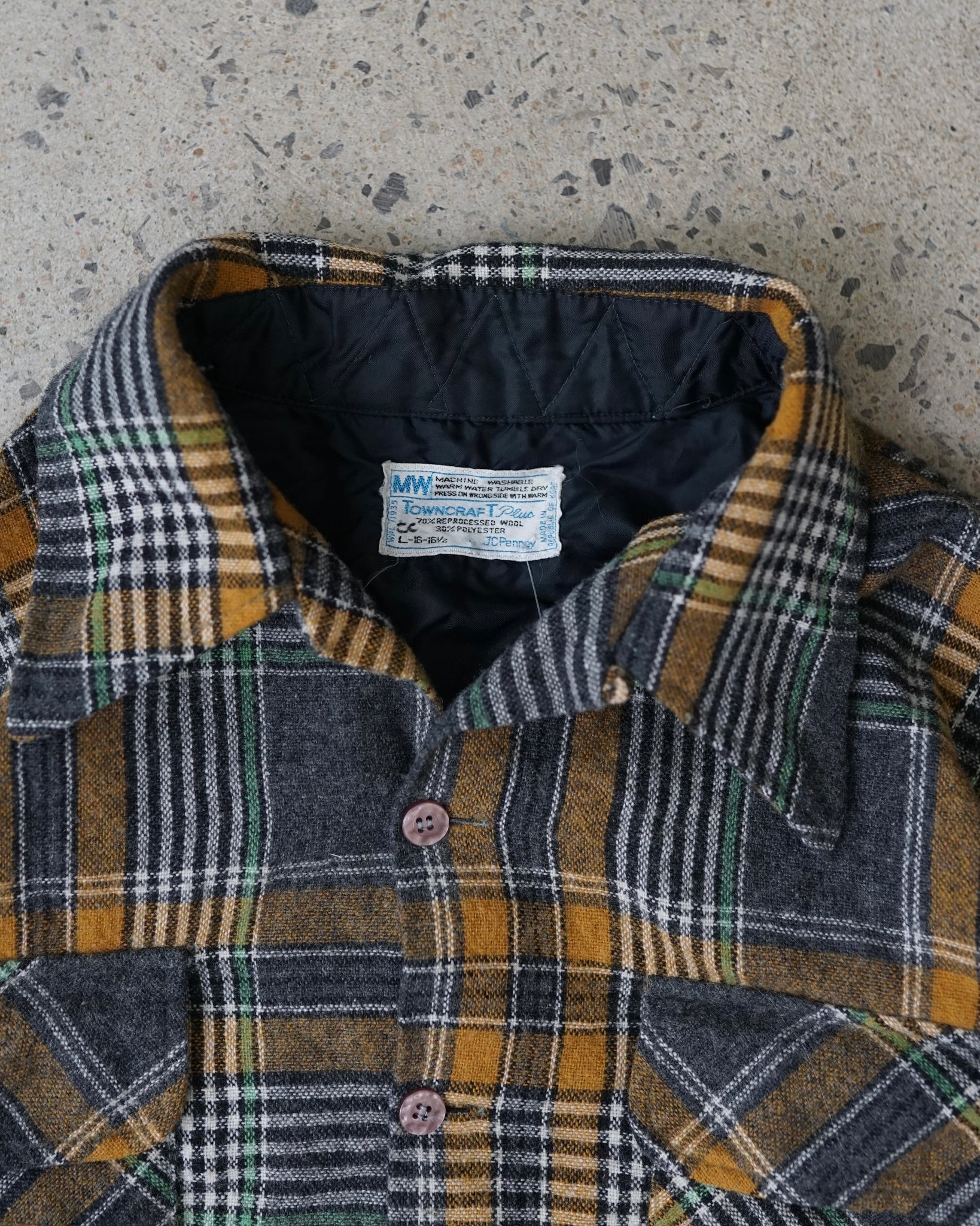towncraft jcpenney wool flannel