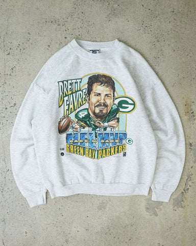 American Vintage, Sweaters, Vintage Green Bay Packers Sweatshirt Xl Mens  Crewneck Pullover Favre Super Bowl