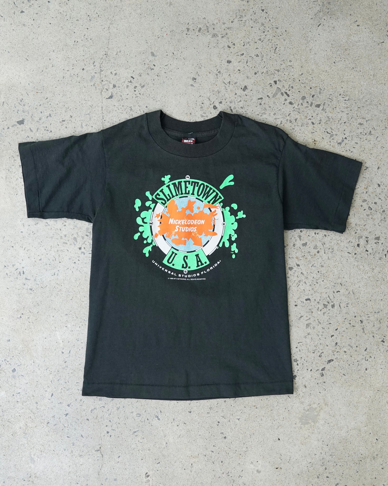 nickelodeon studios 1990 t-shirt - XS