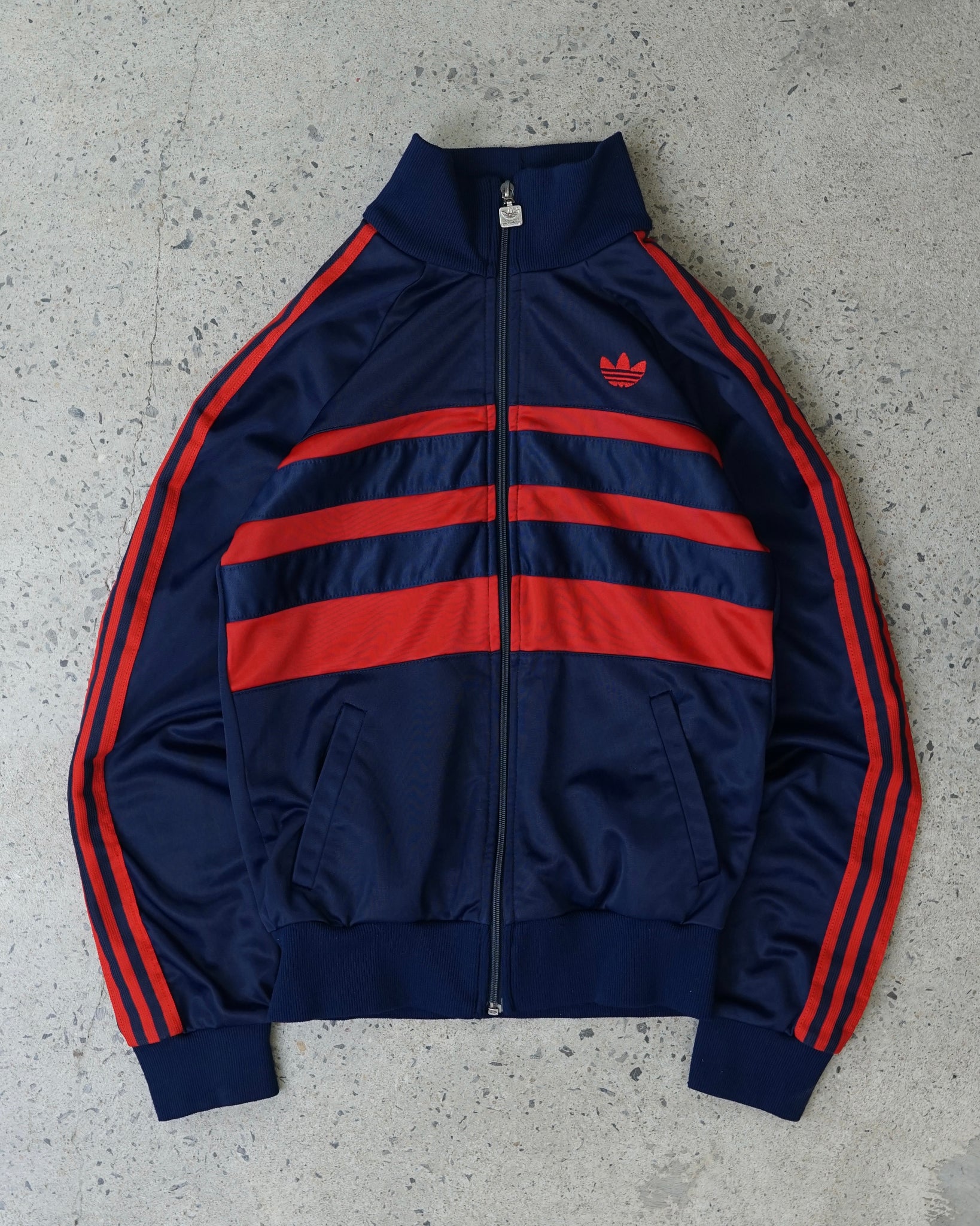 adidas zip-up track suit sweater