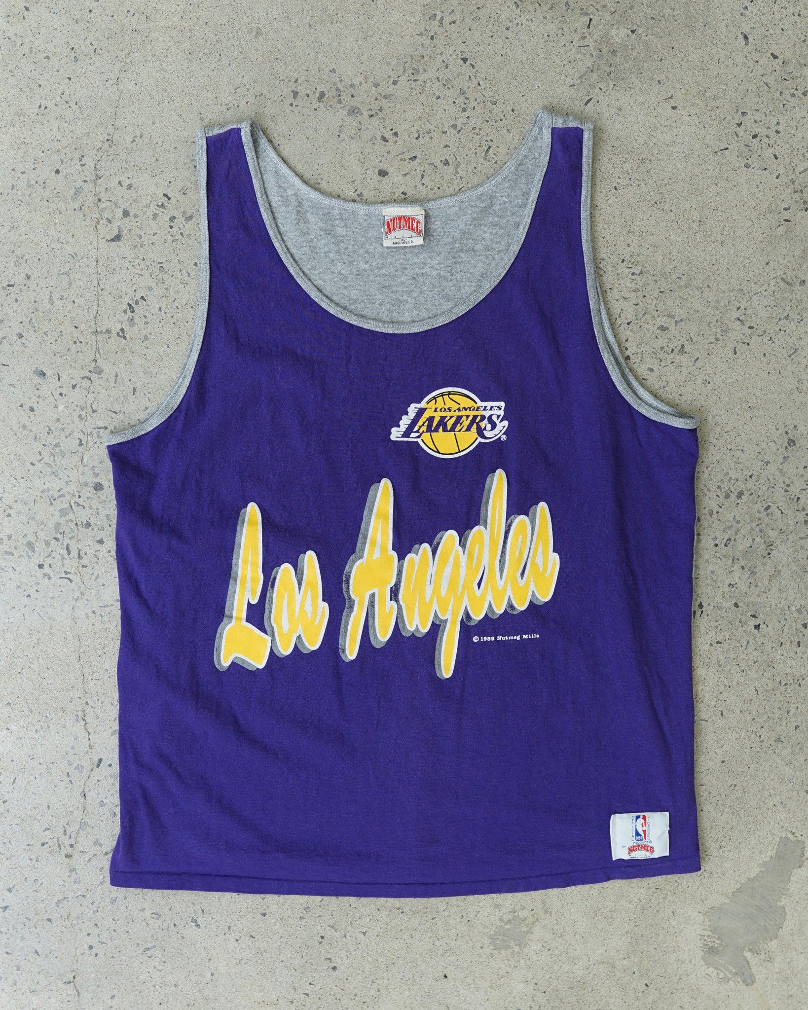 los angeles lakers 1989 tank top