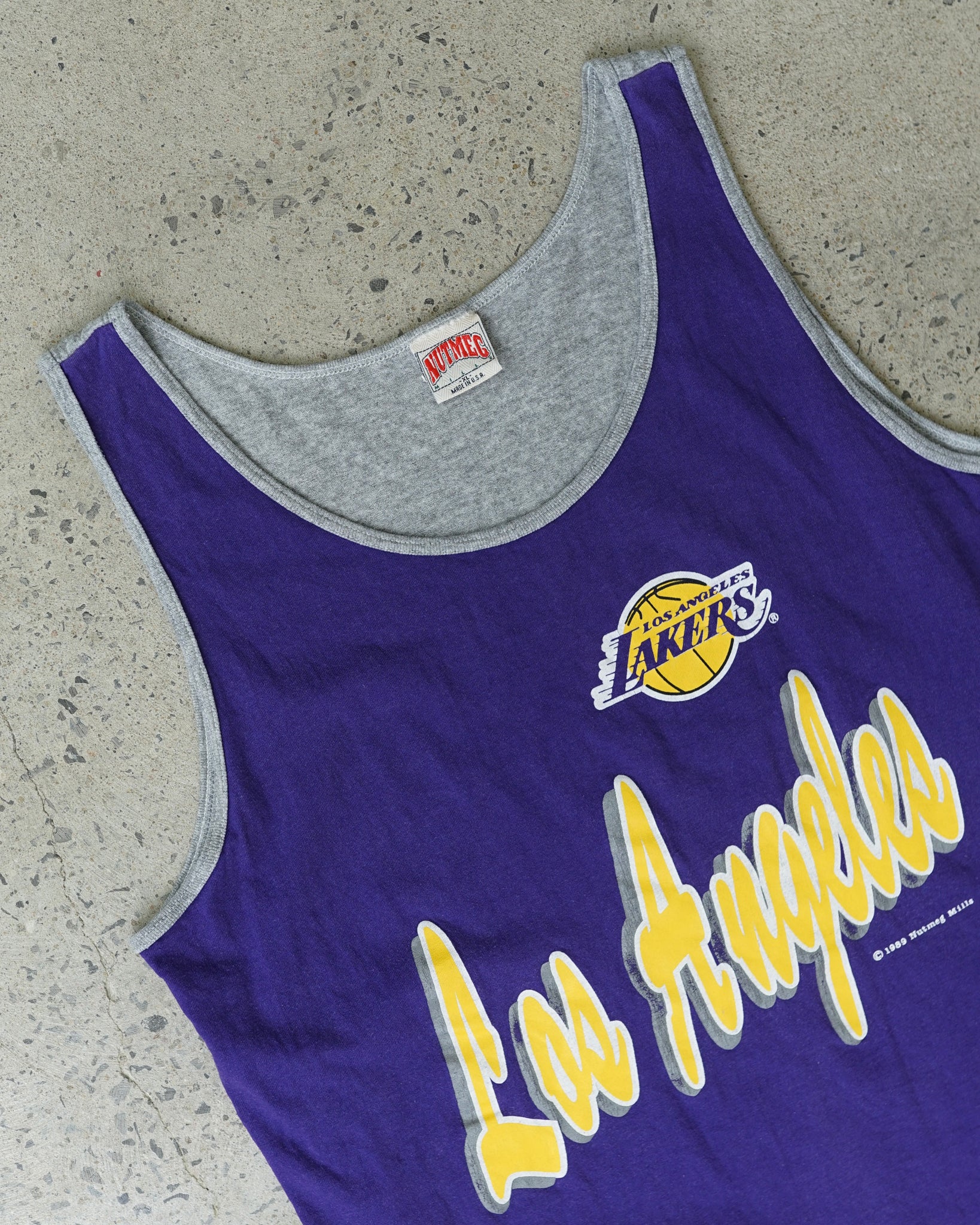 los angeles lakers 1989 tank top