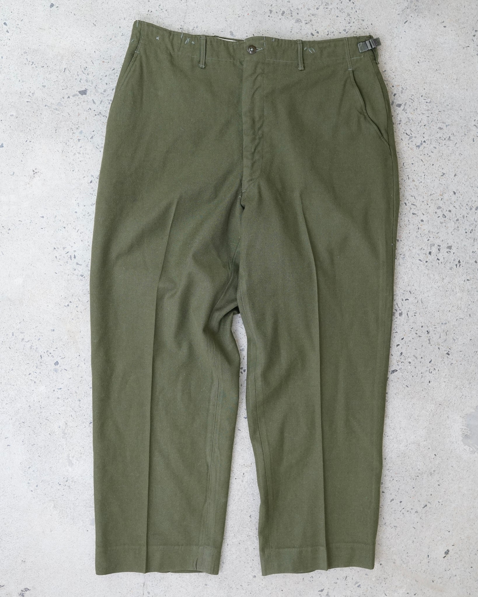 m-1951 wool military trousers - 37x30