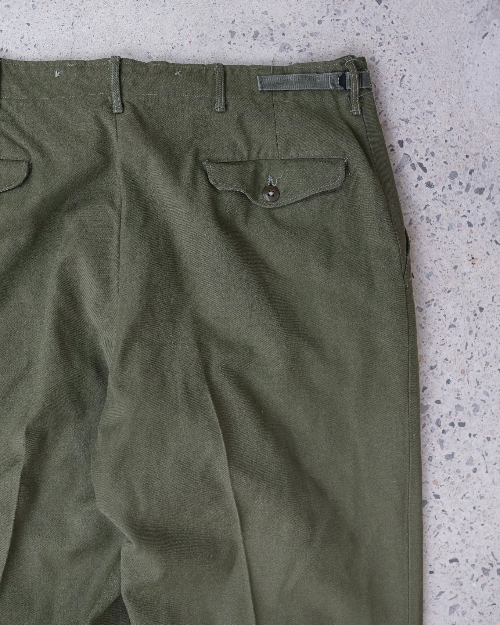 m-1951 wool military trousers - 37x30