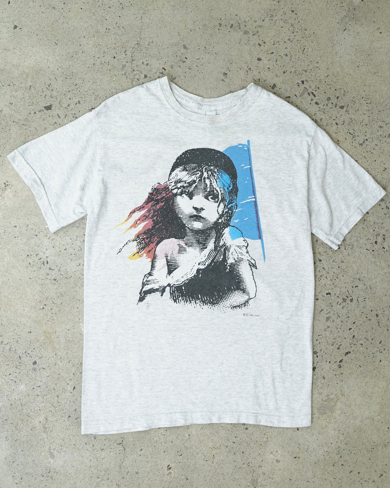 les miserables 1986 t-shirt