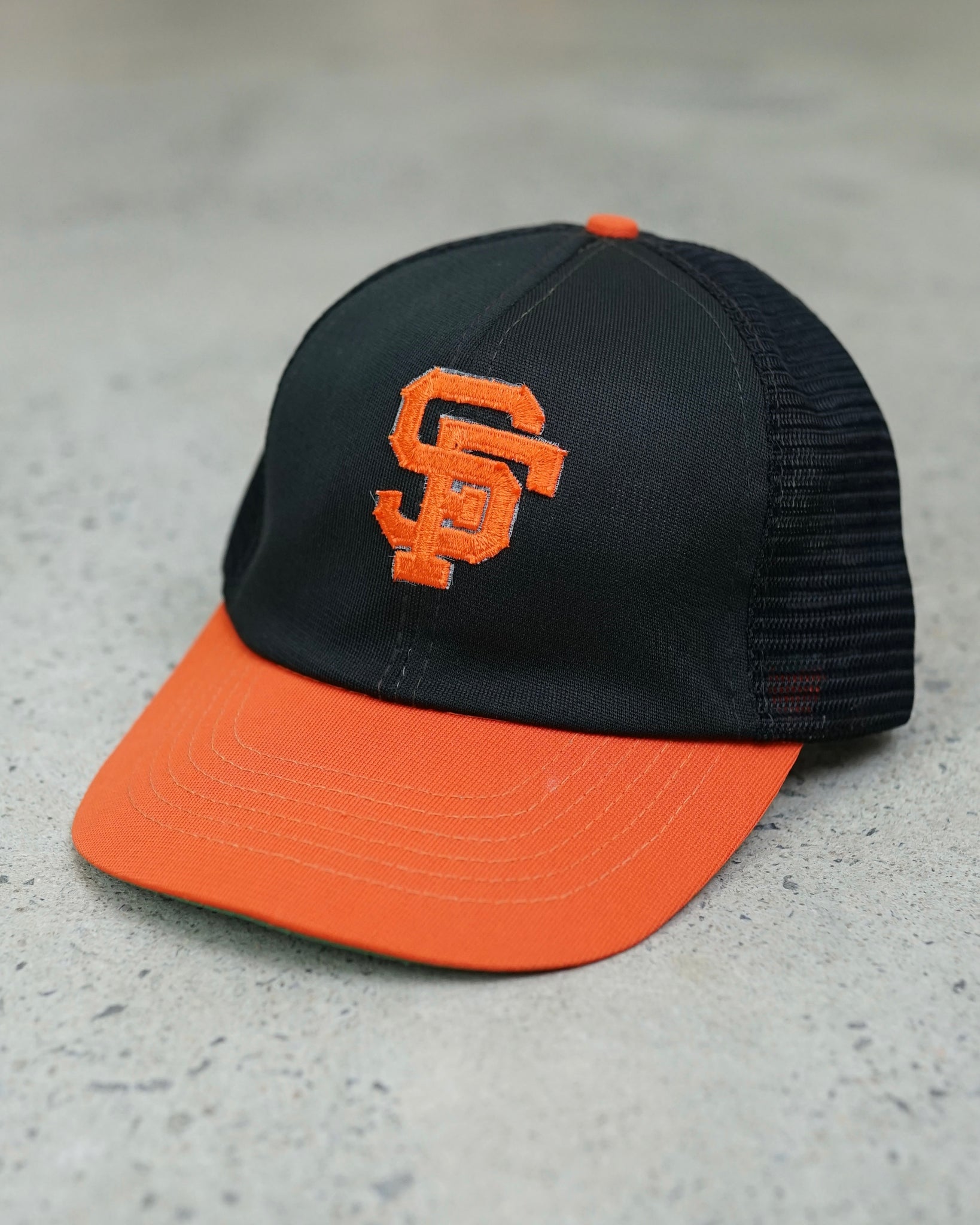 san francisco giants baseball trucker hat