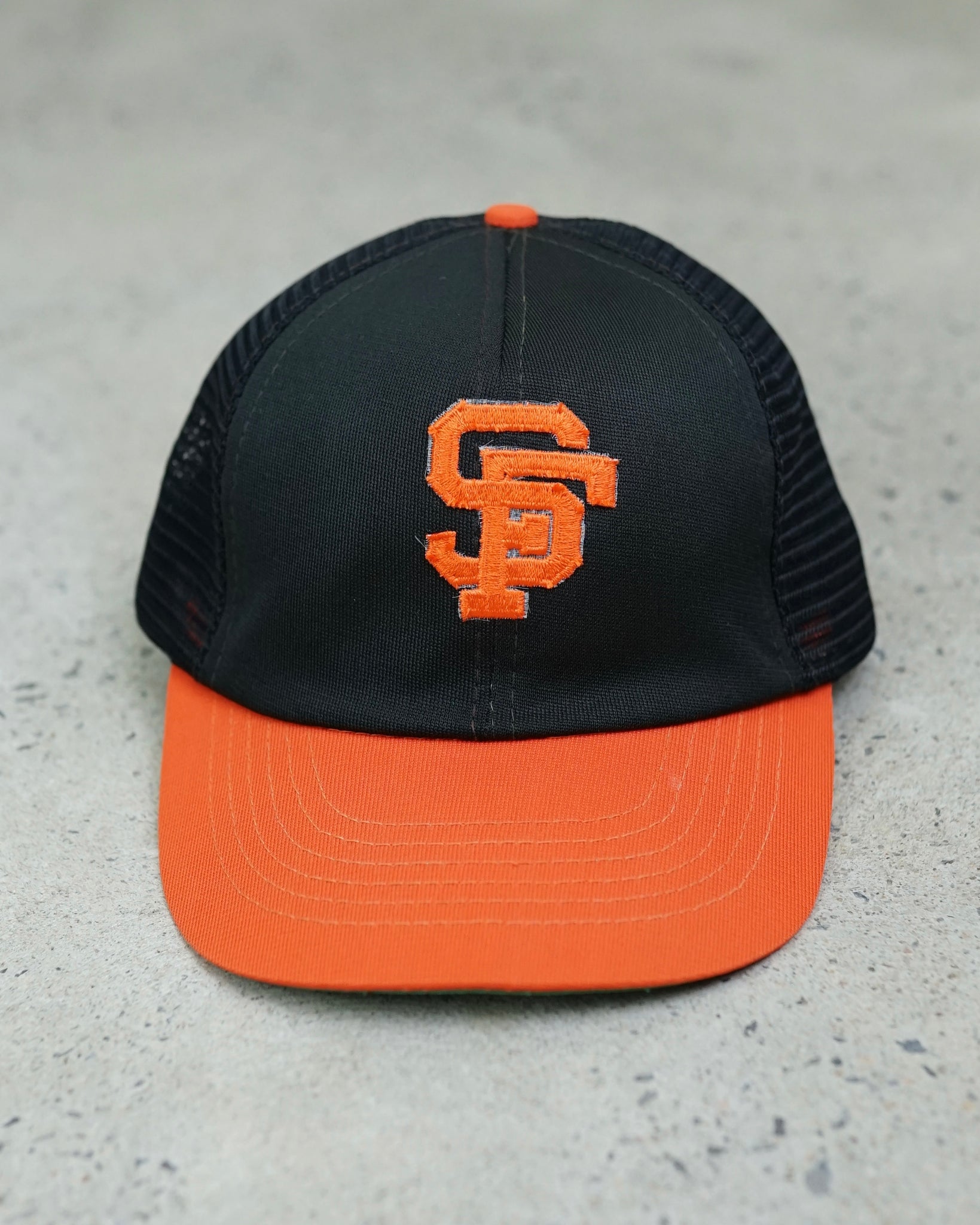 san francisco giants baseball trucker hat