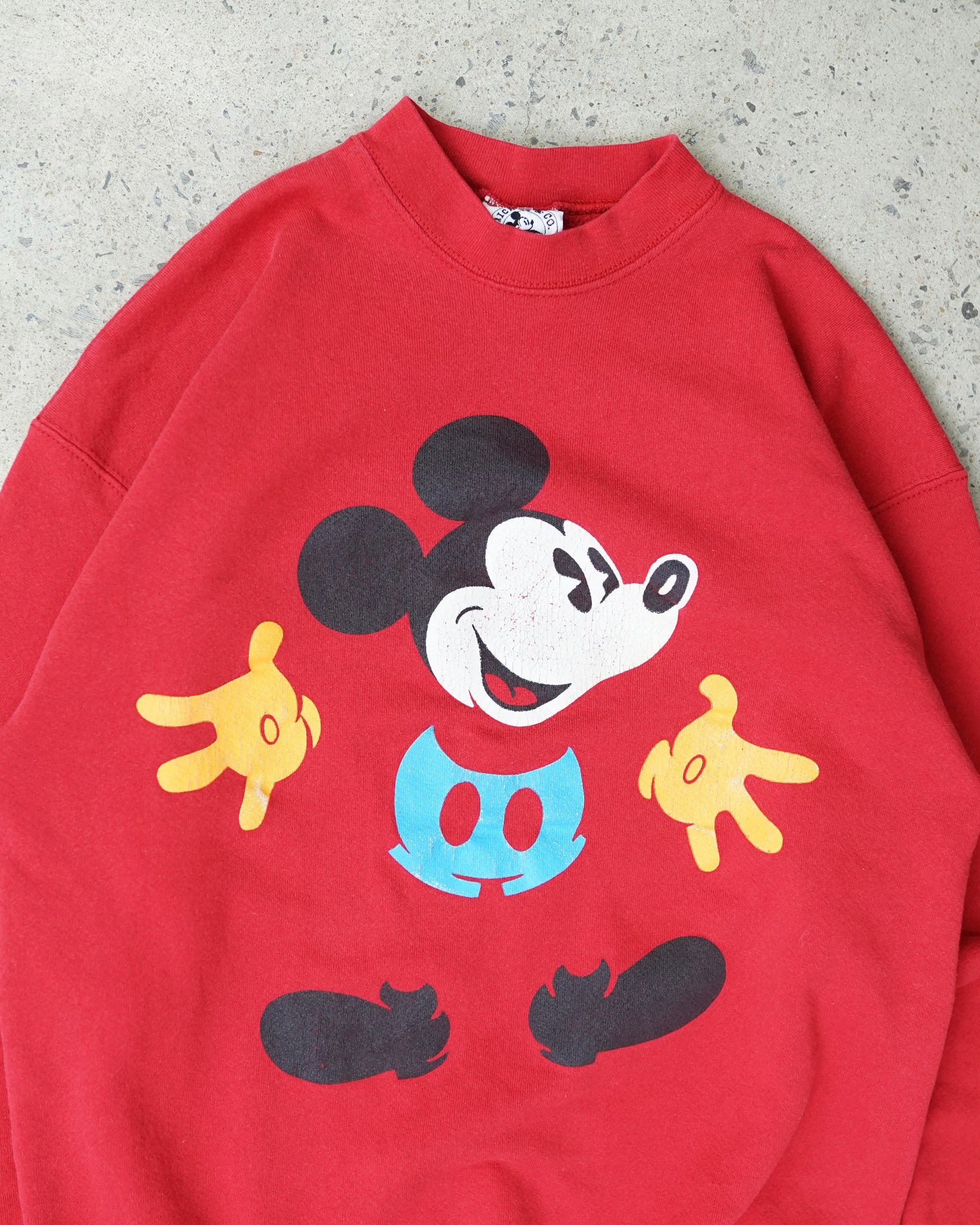 mickey mouse vintage crewneck - small