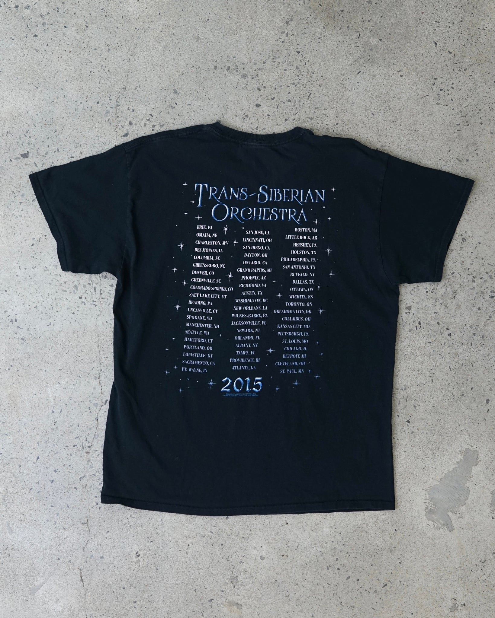 trans-siberian orchestra t-shirt