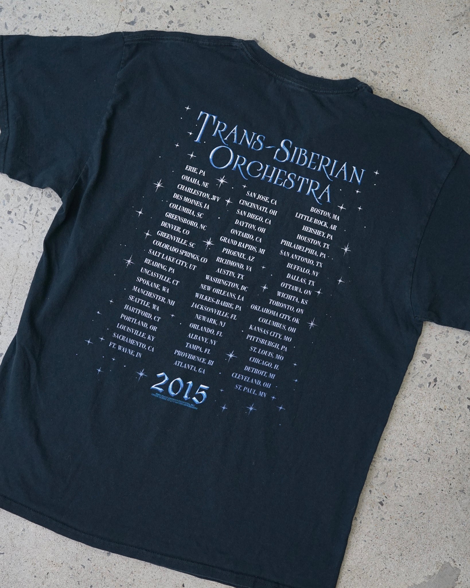 trans-siberian orchestra t-shirt