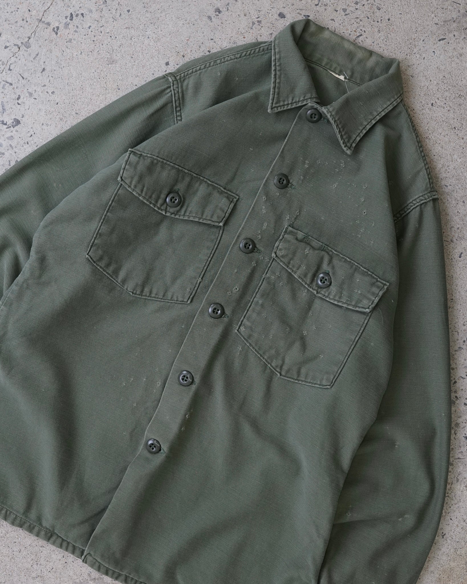 og-107 army button-up shirt