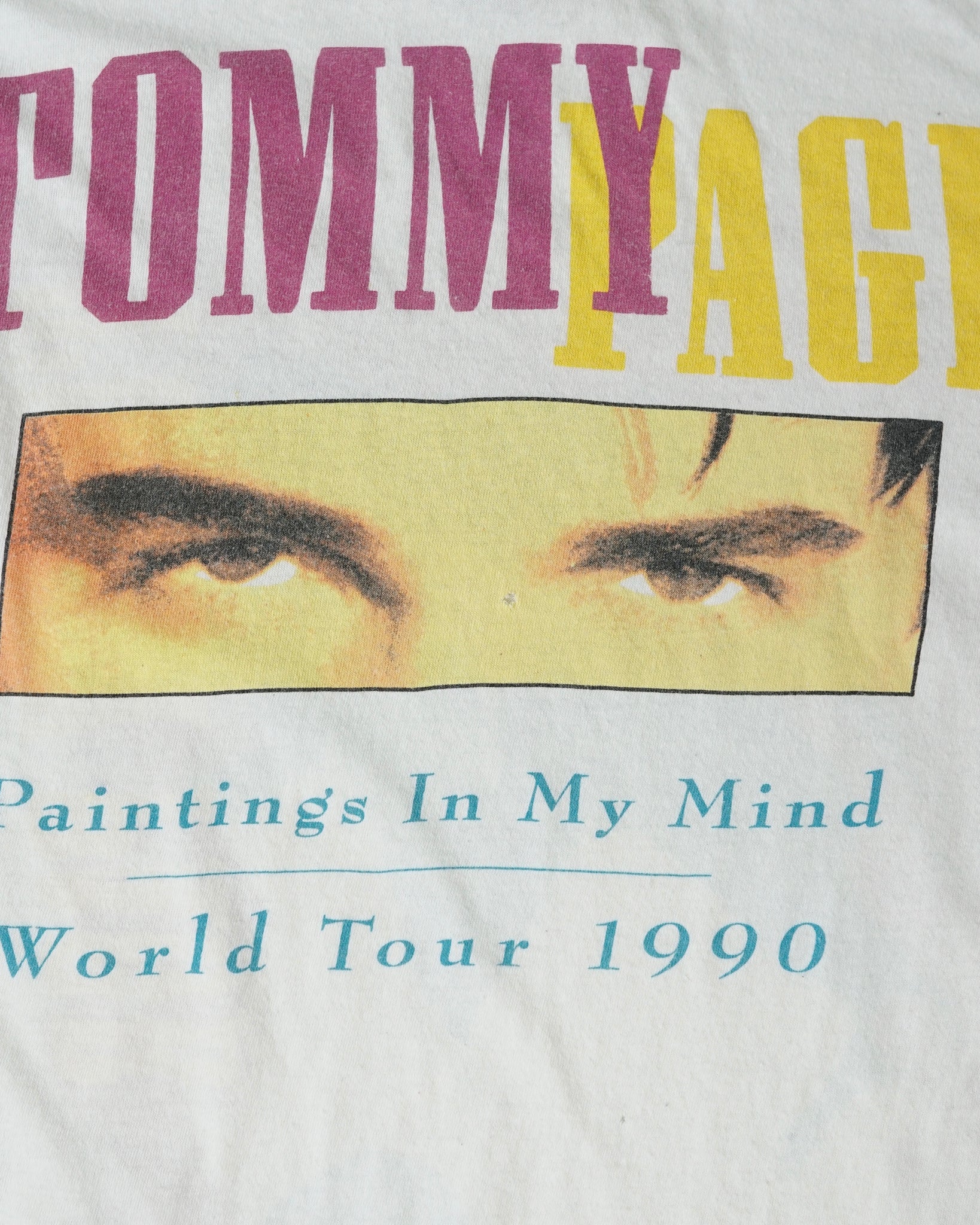 Tommy Page 1990 Music Band T-shirt