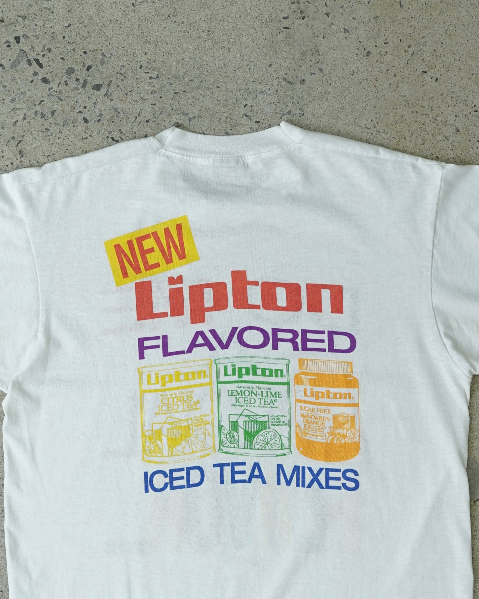 lipton flavored iced tea t-shirt - medium